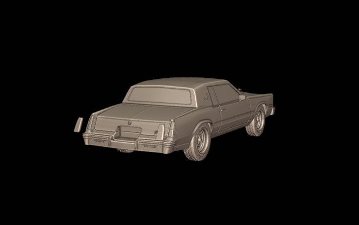 cadillac Eldorado 1983 3D print model_2