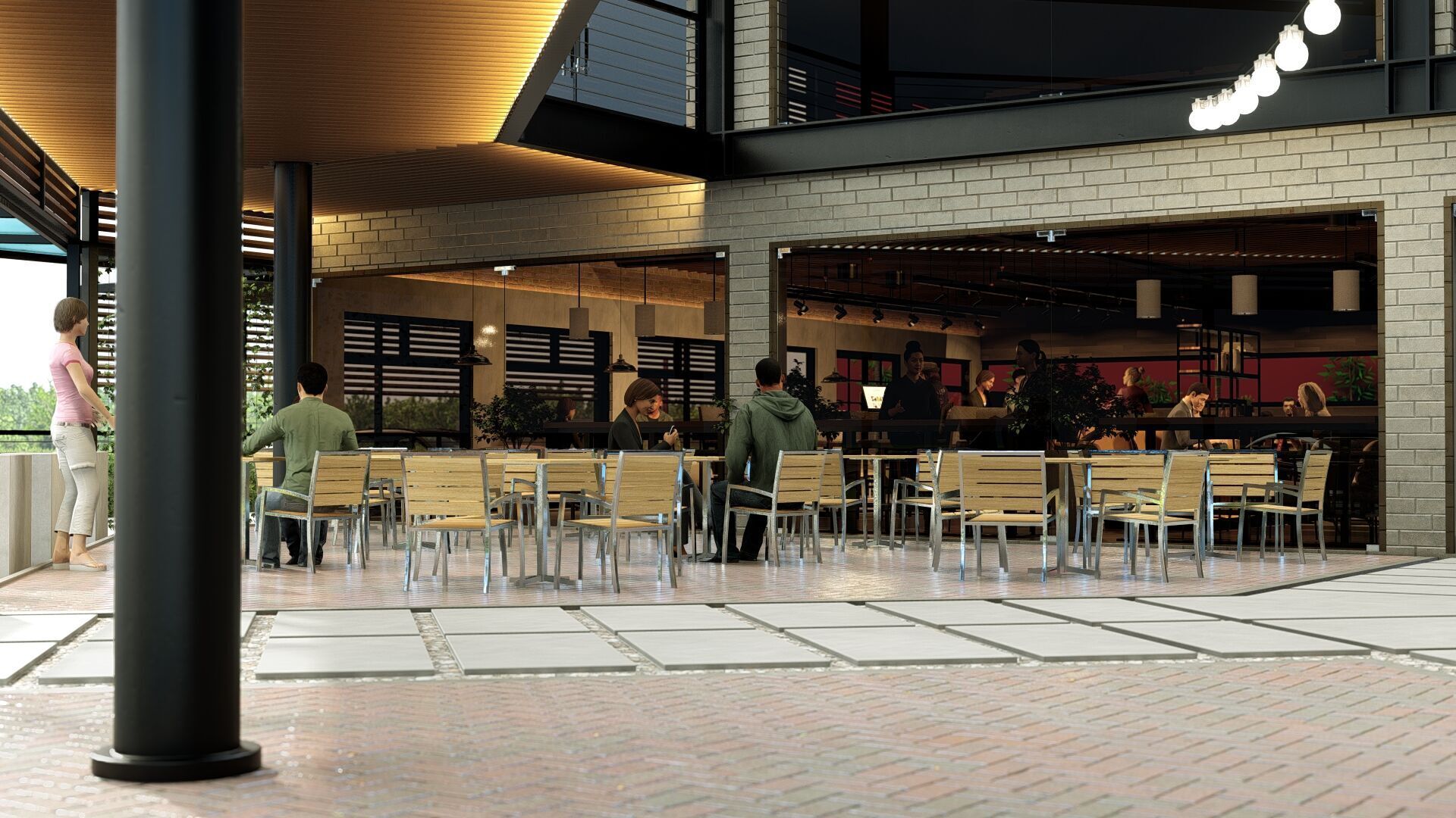 UrbanBrewscape Coffee Shop 3D model_4