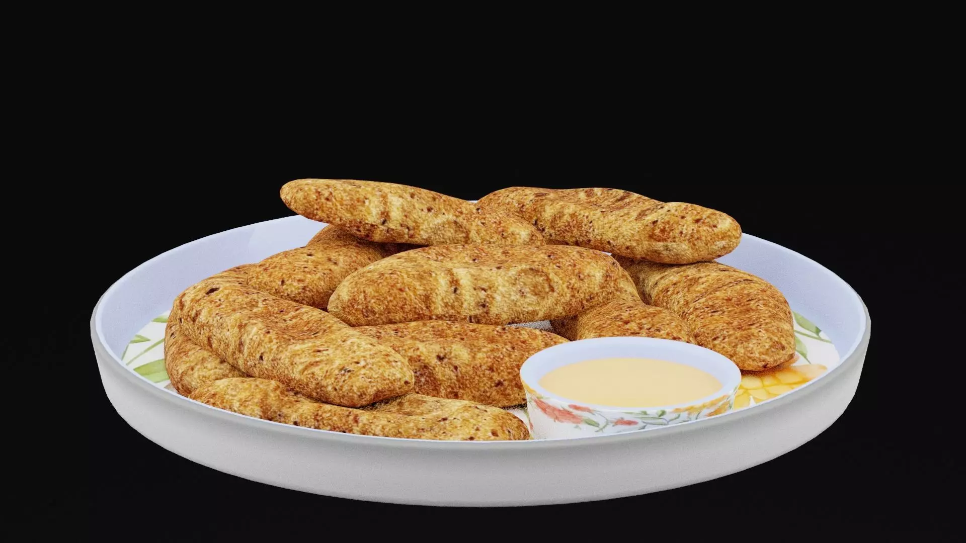 Chicken Tenders Free low-poly 3D model