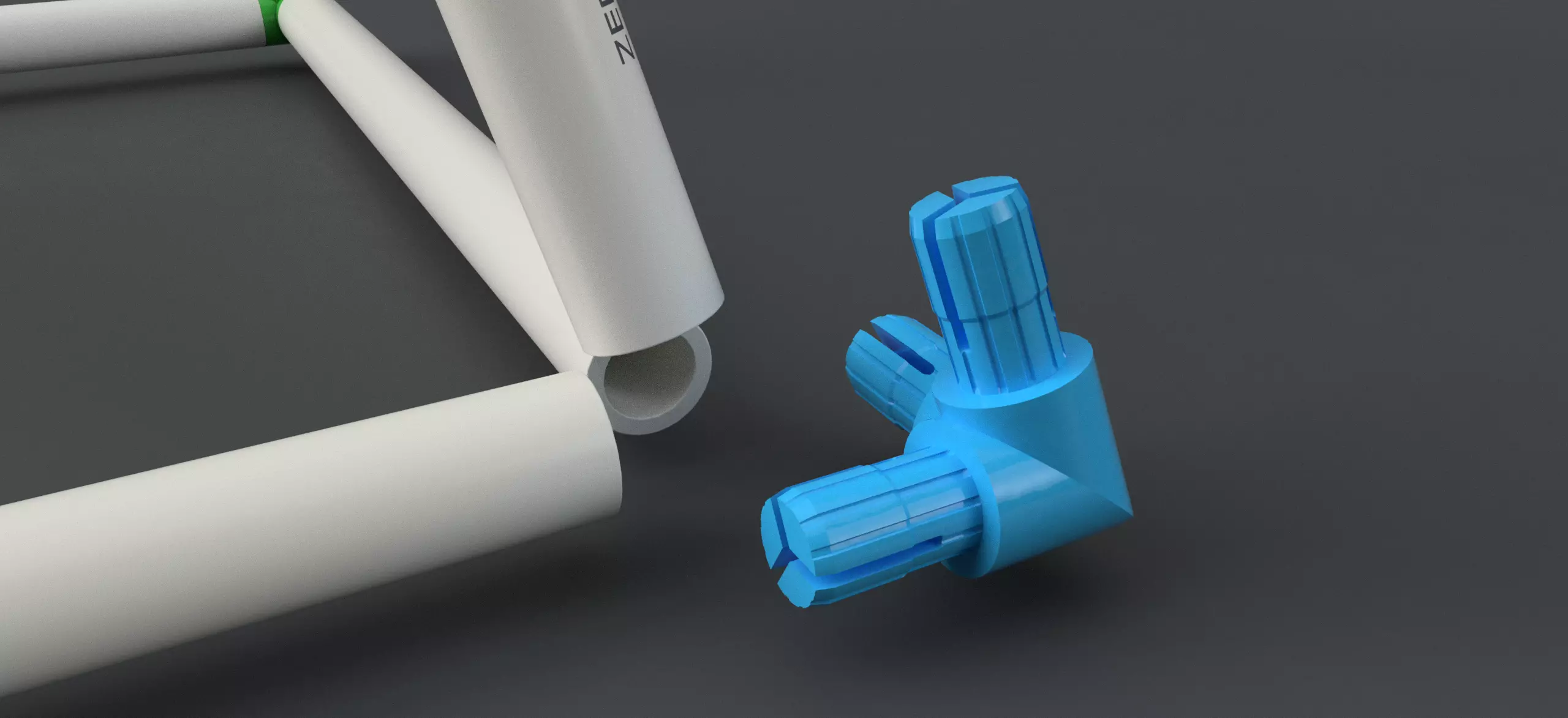 Russian Pyramid PVC Corner Joints 3D print model_0