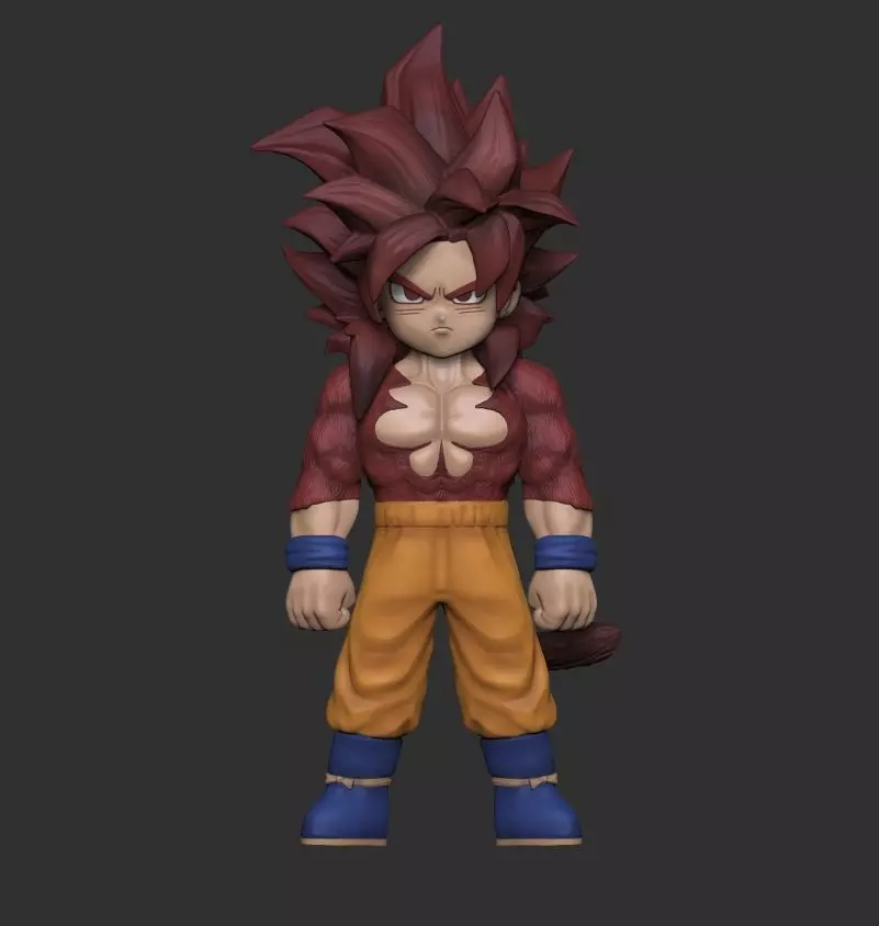 Goku ssj4 Daima 3D print model_0
