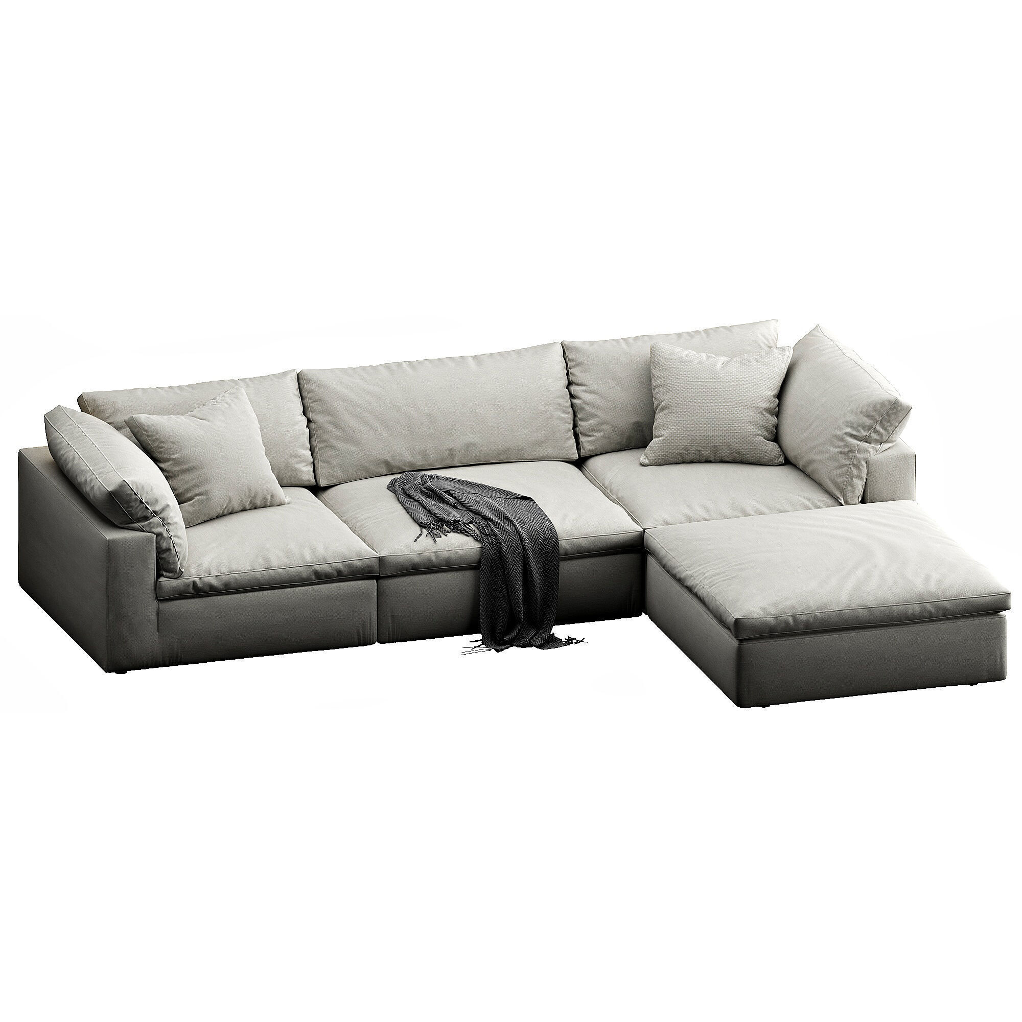 Restoration Hardware Cloud 3D model_2