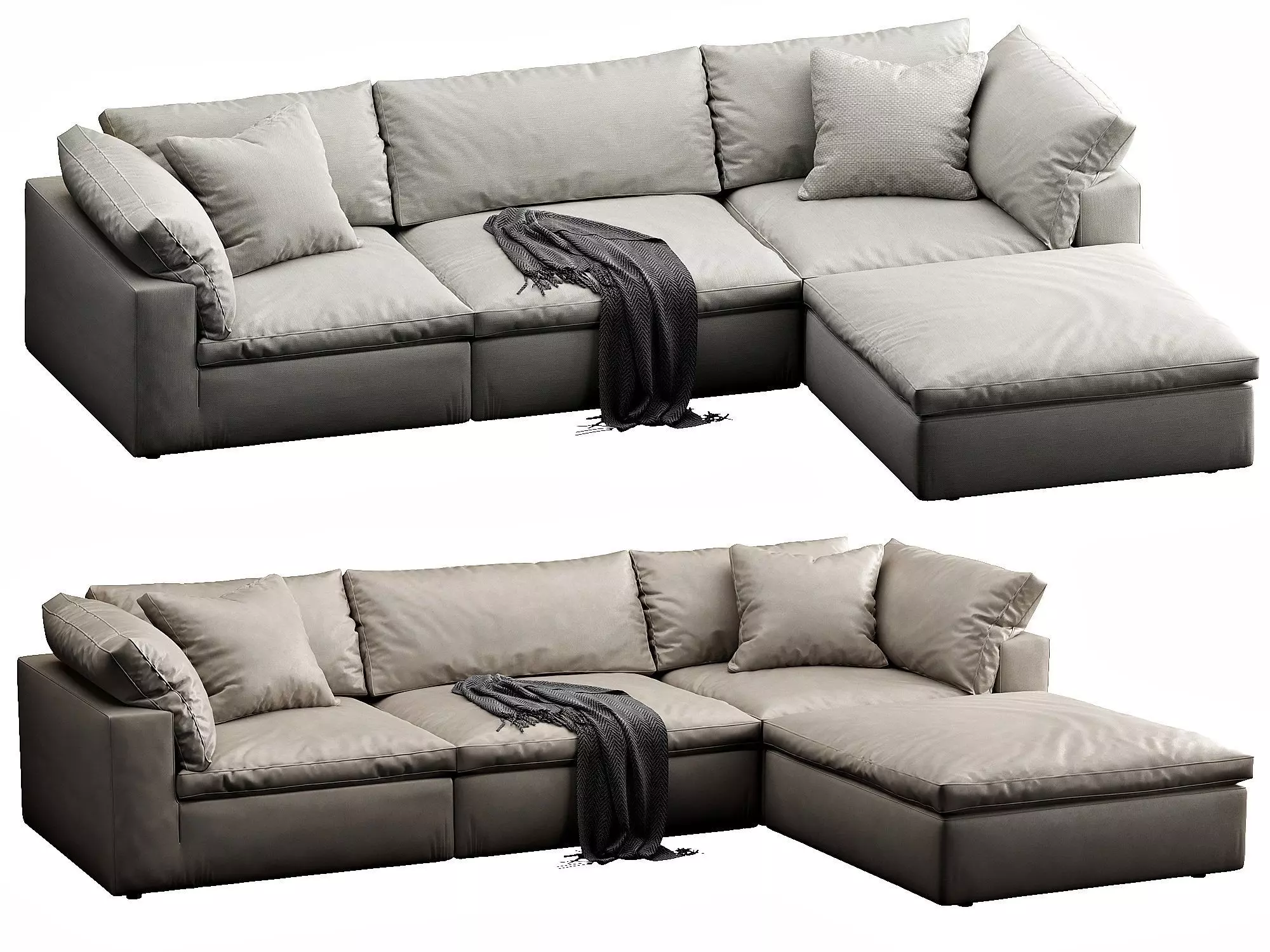 Restoration Hardware Cloud 3D model_0