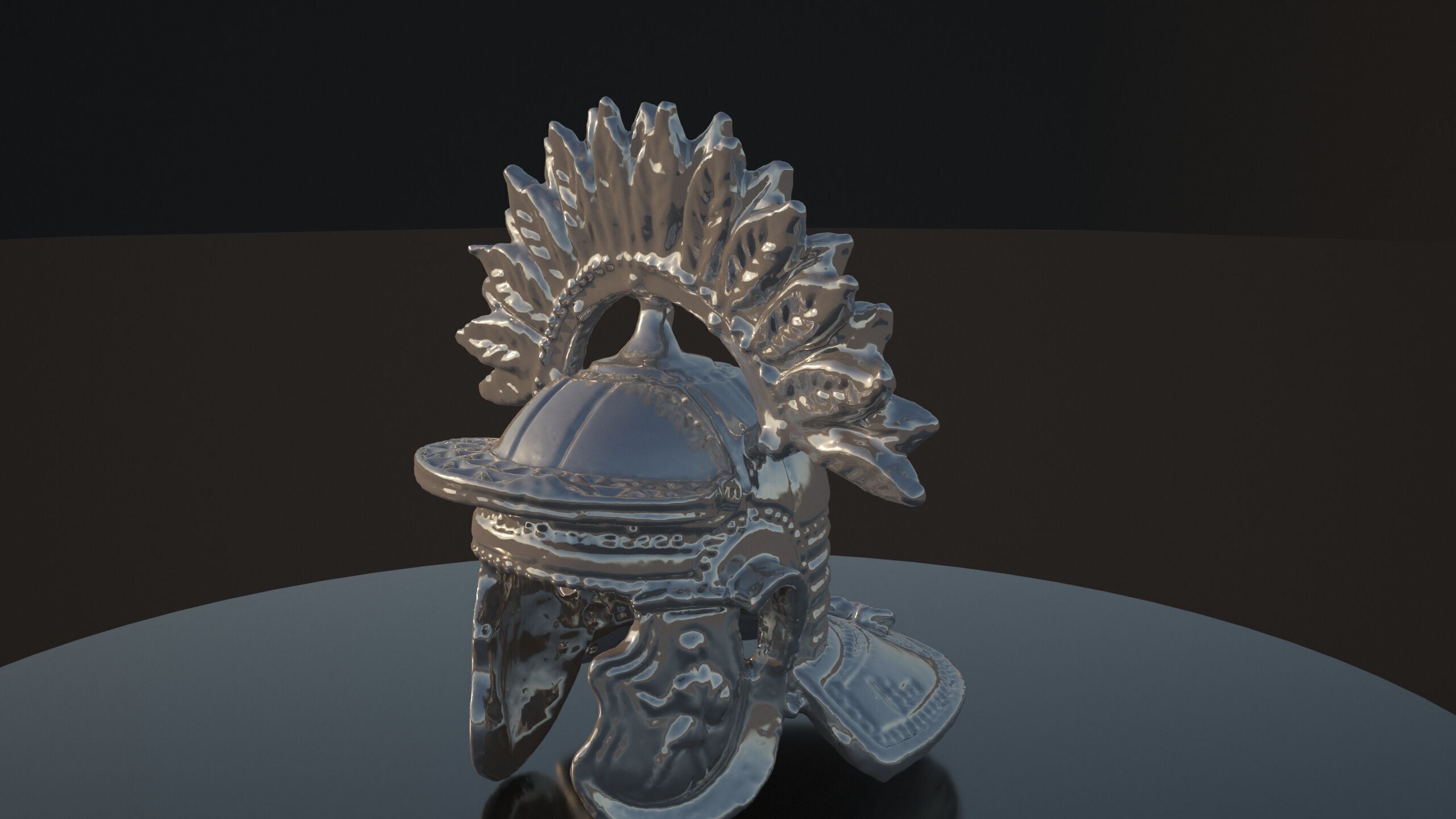 helmet full textures  3D print model_4