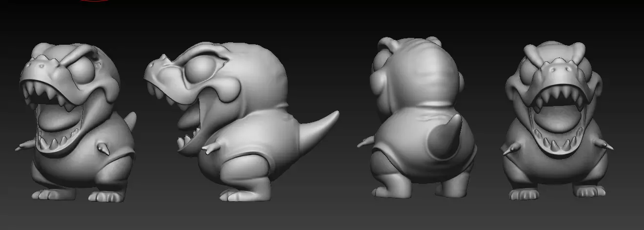 T-Rex 3D print model