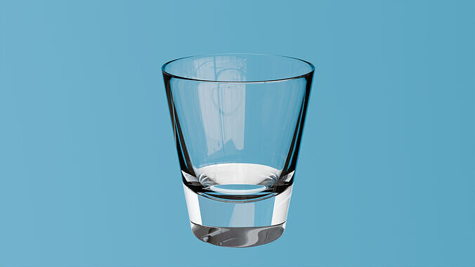 Small Shot Glass - High Poly PBR 3D model 2