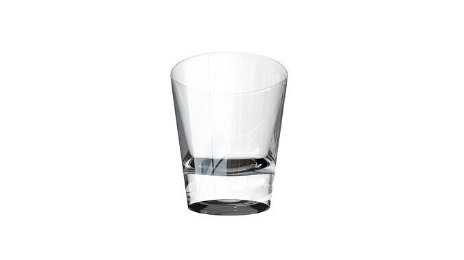 Small Shot Glass - High Poly PBR 3D model 5