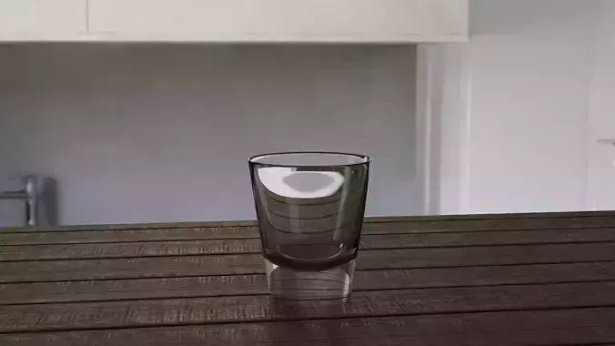 Small Shot Glass - High Poly PBR