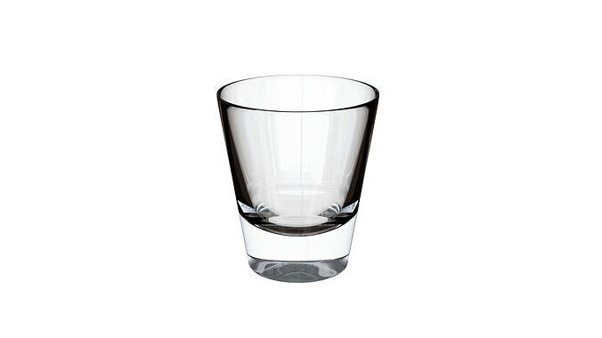 Small Shot Glass - High Poly PBR 3D model 4