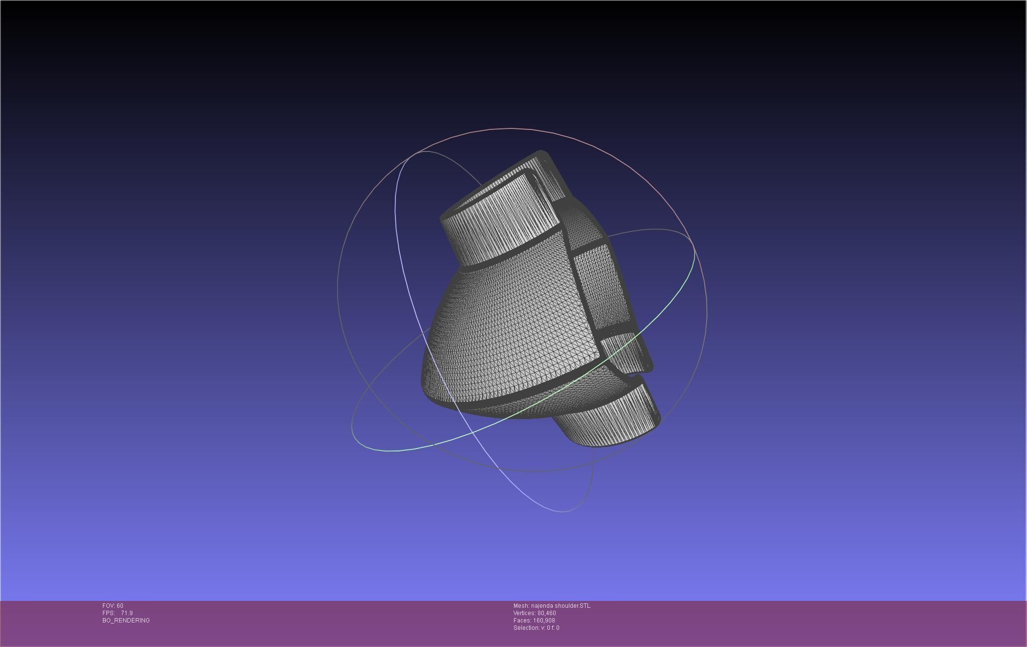 Akame Ga Kill Najenda Shoulder 3D print model_18