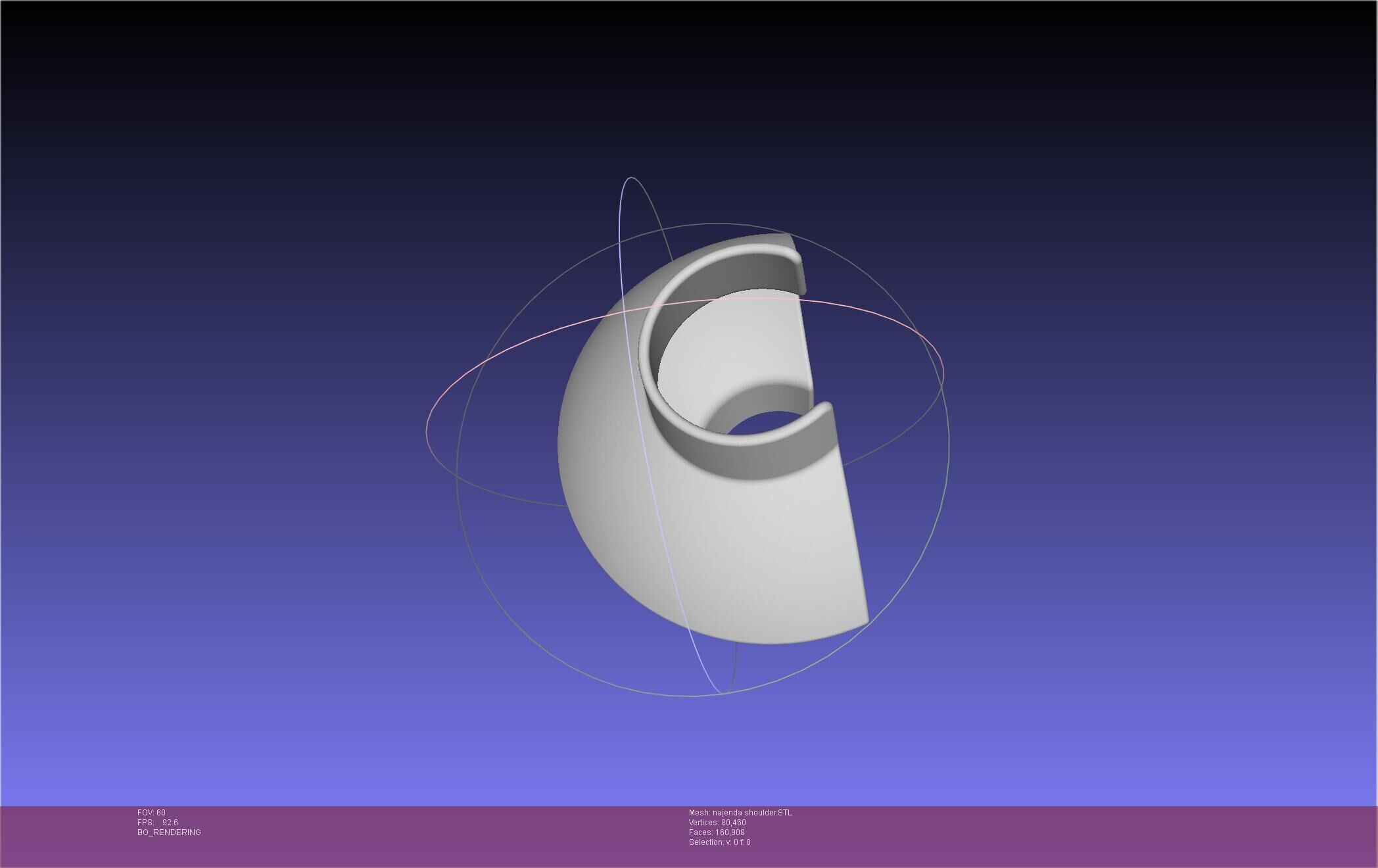 Akame Ga Kill Najenda Shoulder 3D print model_2