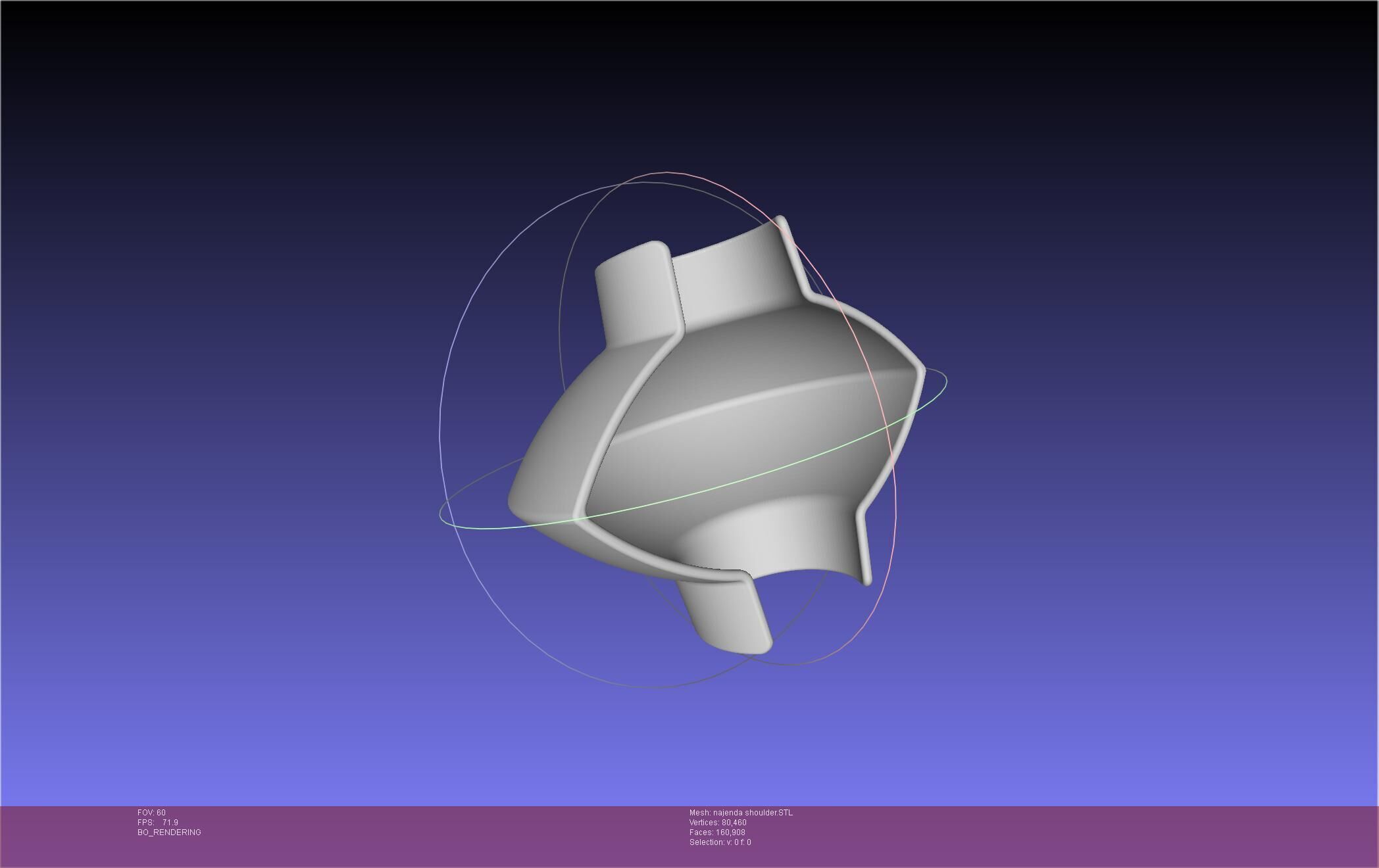 Akame Ga Kill Najenda Shoulder 3D print model_12