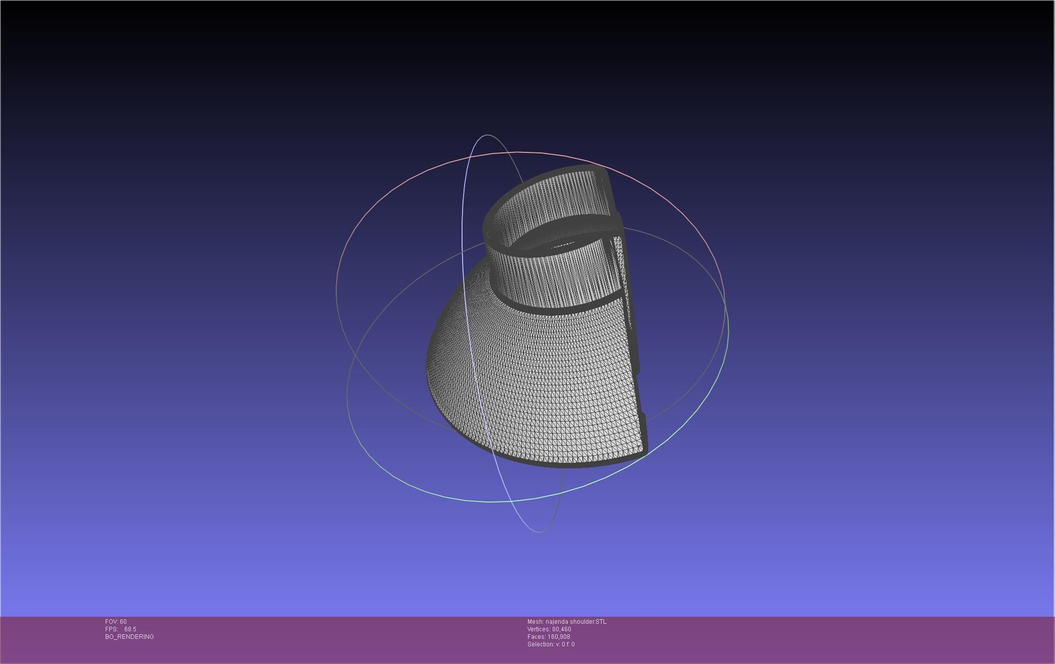 Akame Ga Kill Najenda Shoulder 3D print model_25