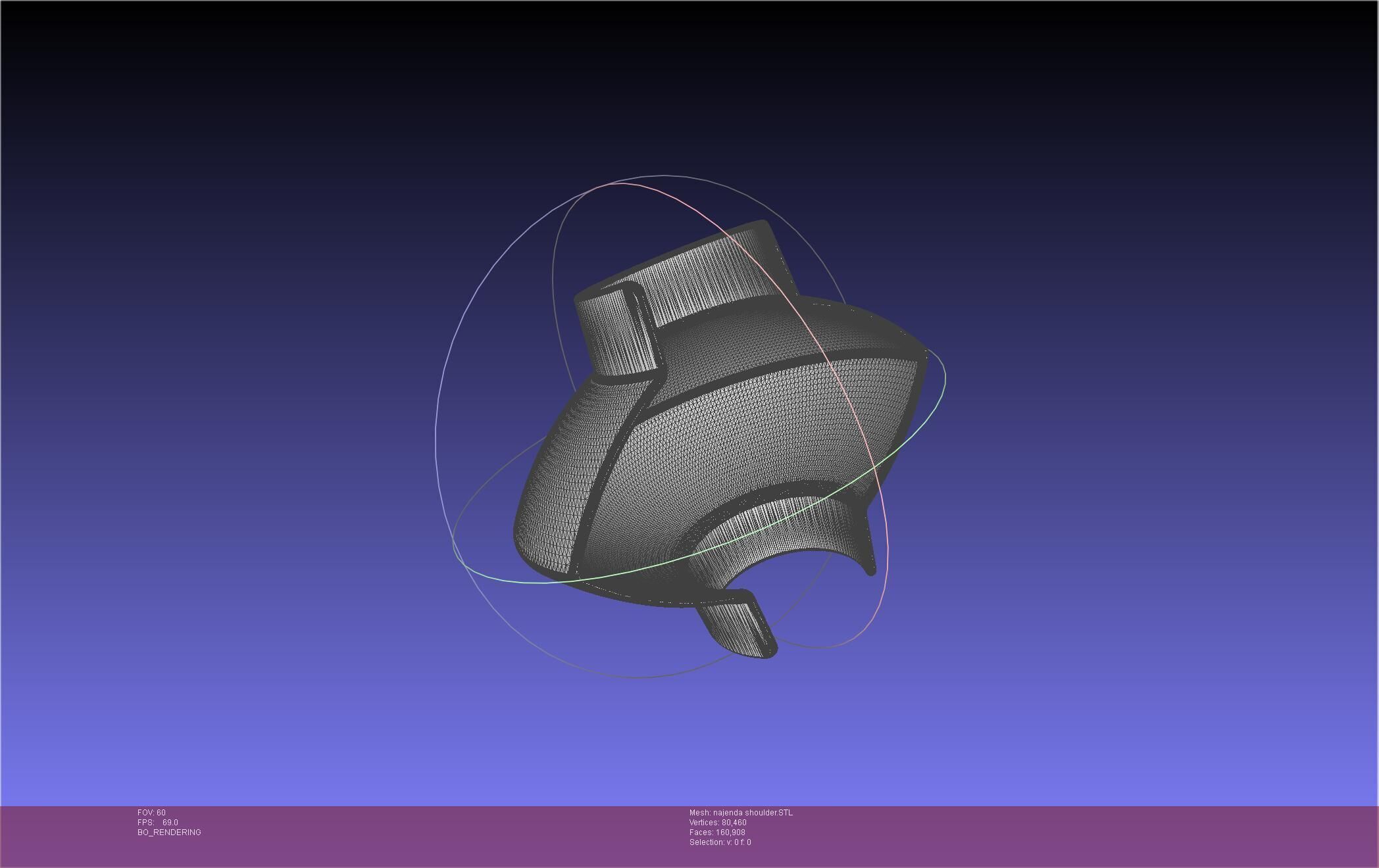 Akame Ga Kill Najenda Shoulder 3D print model_19