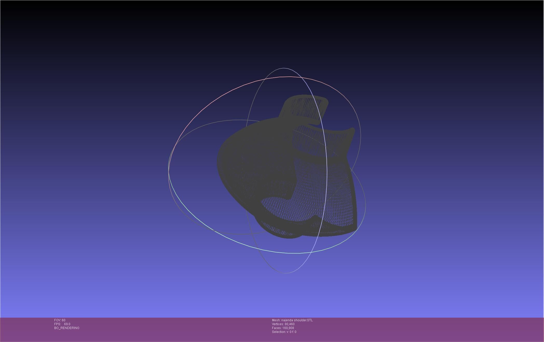 Akame Ga Kill Najenda Shoulder 3D print model_30