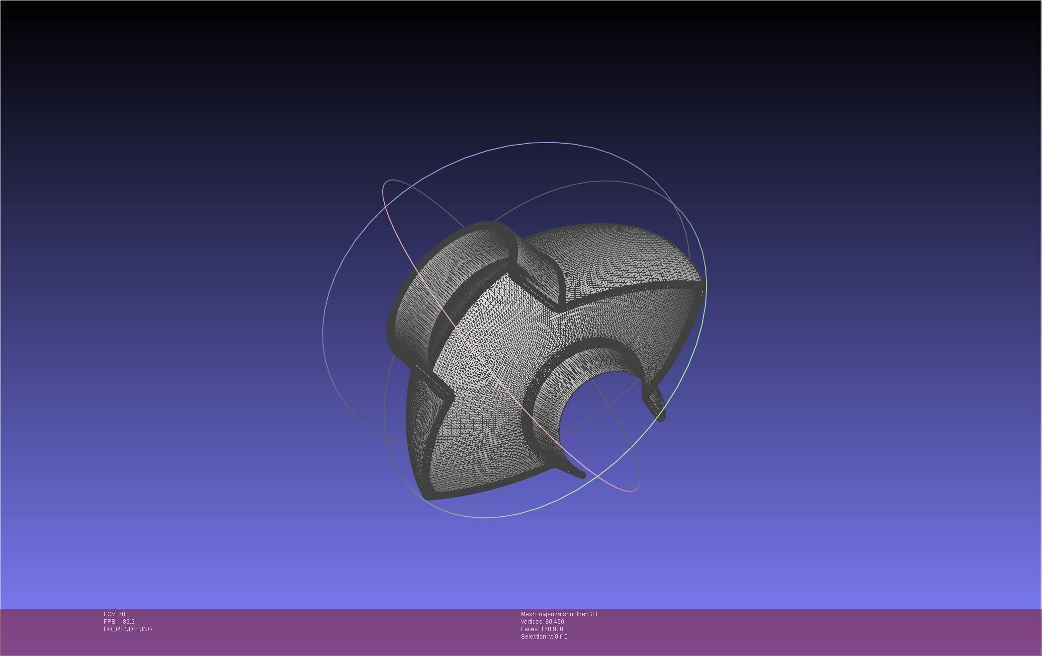 Akame Ga Kill Najenda Shoulder 3D print model_21