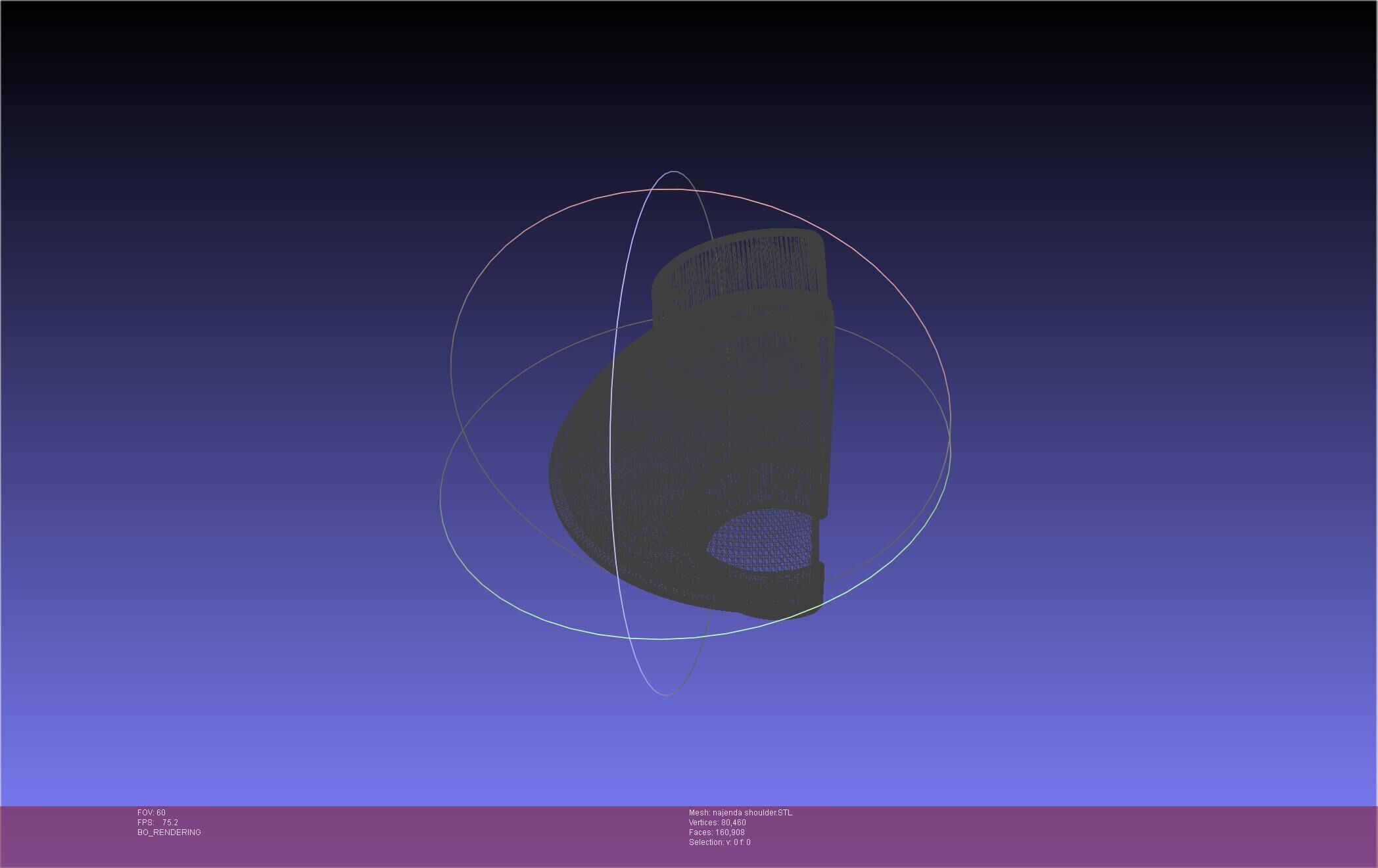 Akame Ga Kill Najenda Shoulder 3D print model_28