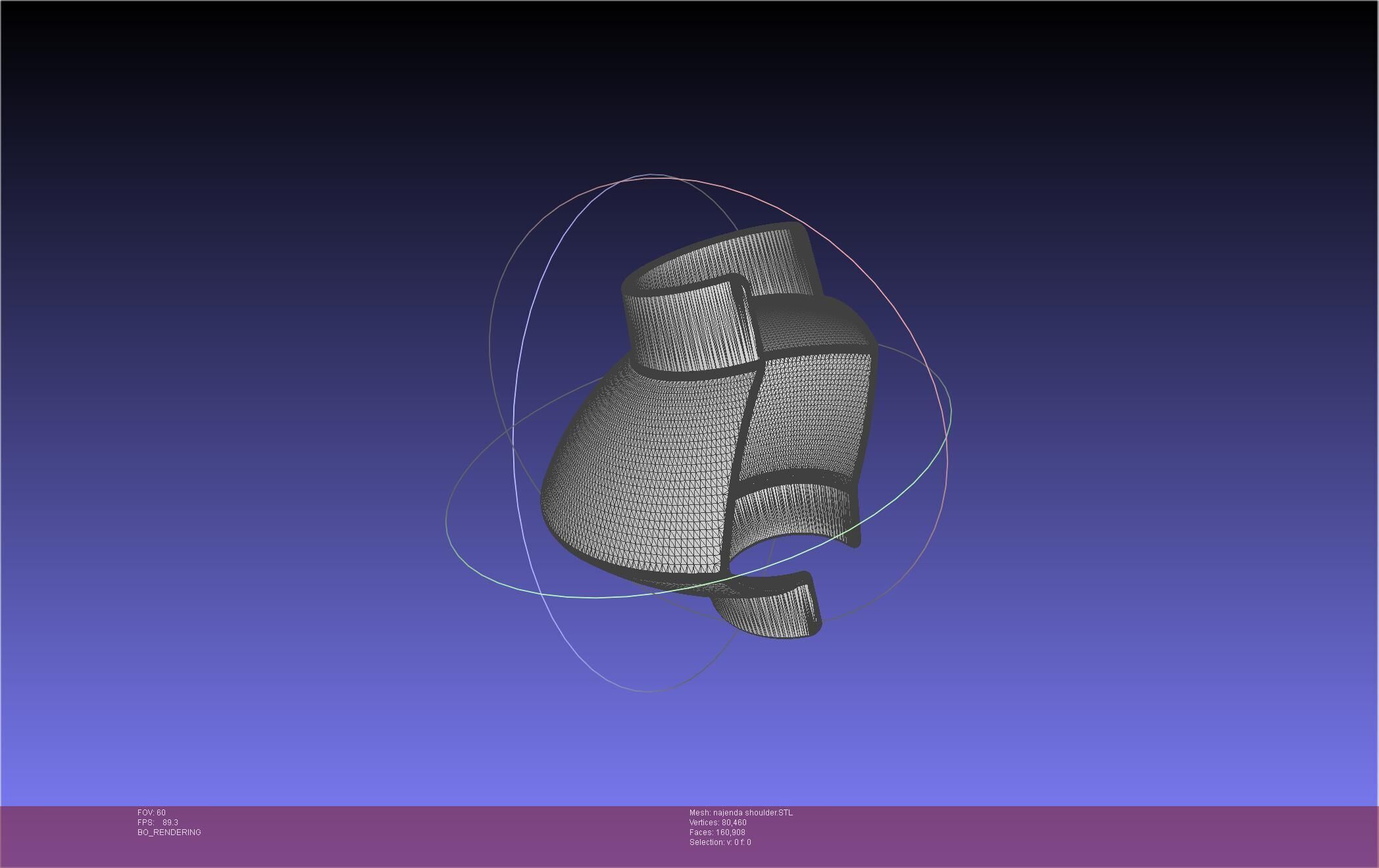 Akame Ga Kill Najenda Shoulder 3D print model_22