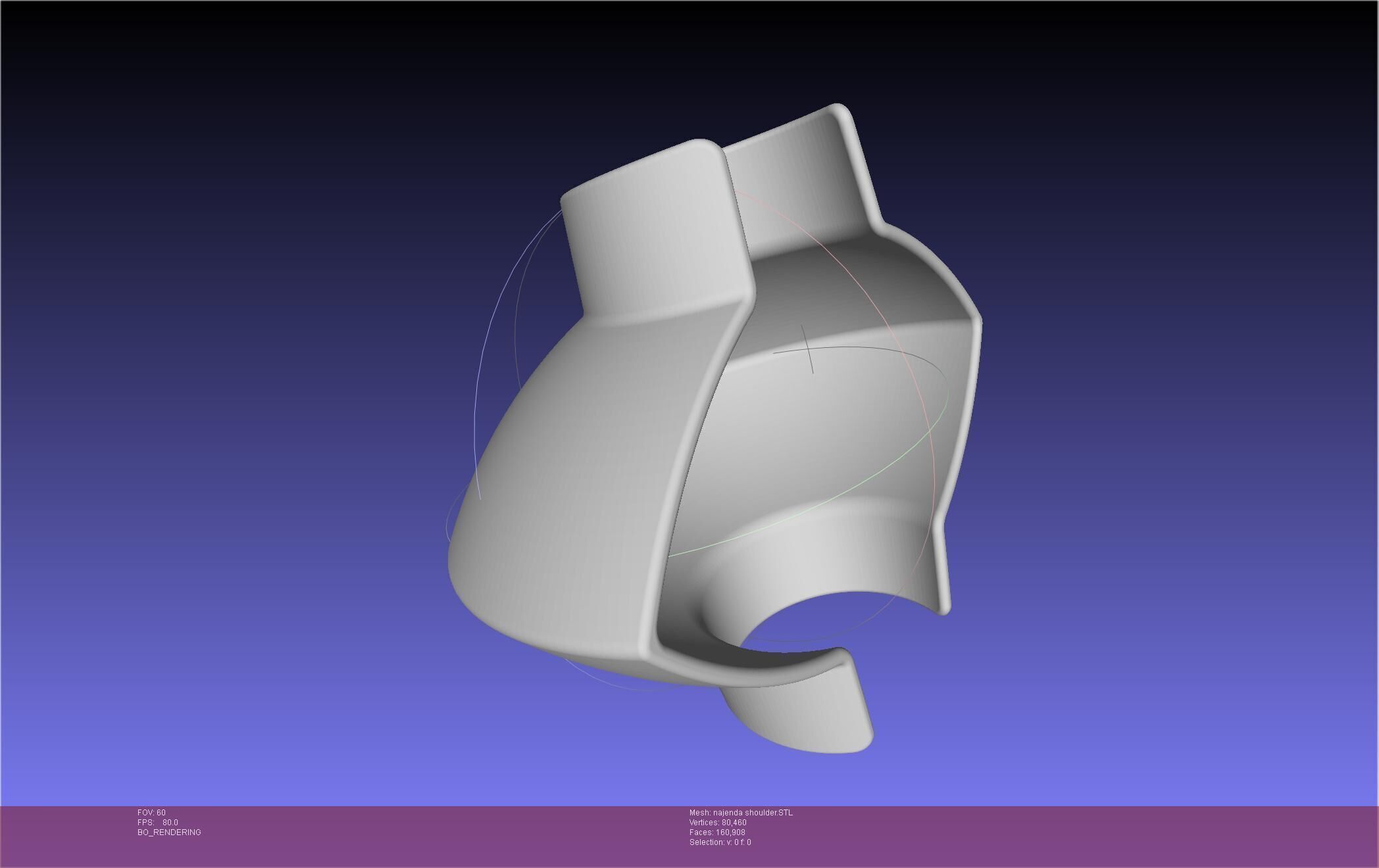 Akame Ga Kill Najenda Shoulder 3D print model_41