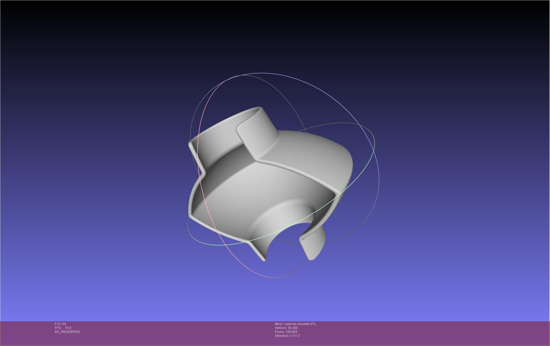 Akame Ga Kill Najenda Shoulder 3D print model_10