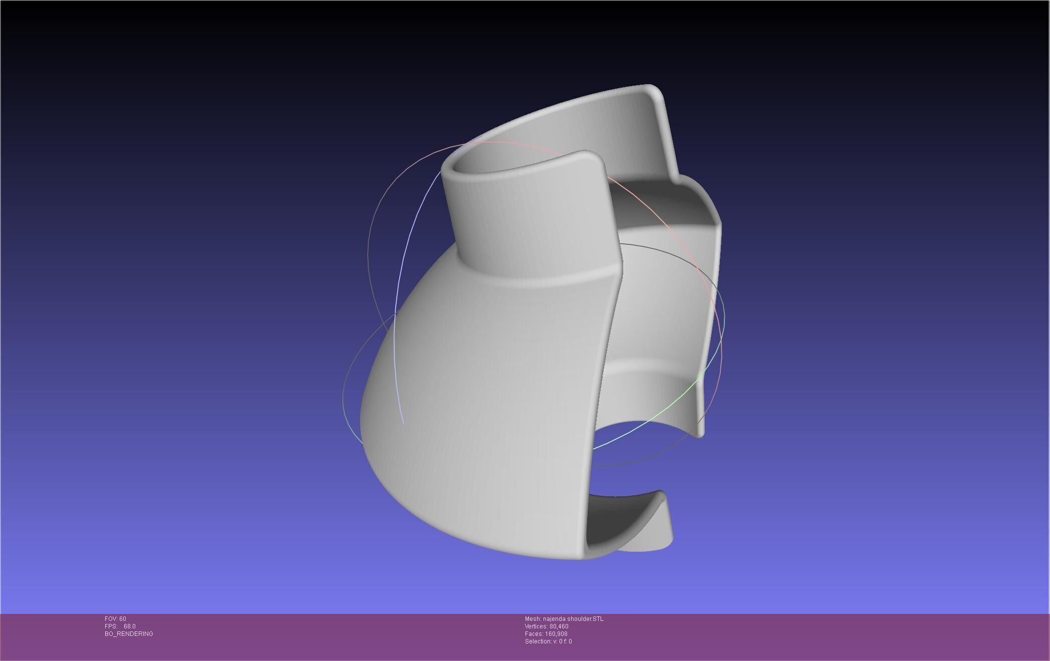 Akame Ga Kill Najenda Shoulder 3D print model_40