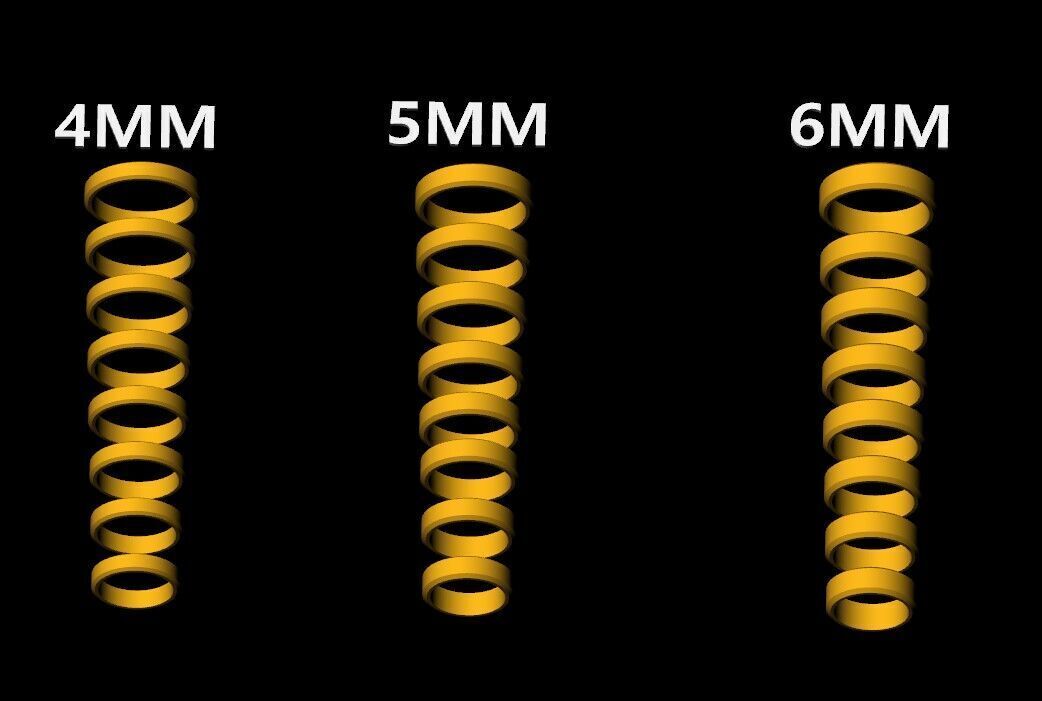 Plain Gold Band Ring 3D print model_28