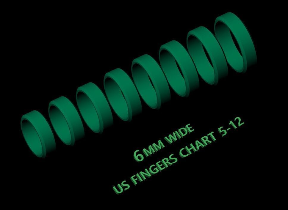 Plain Gold Band Ring 3D print model_15