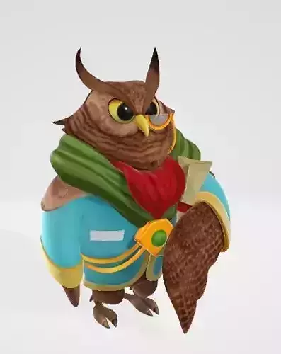 3D Model Owl