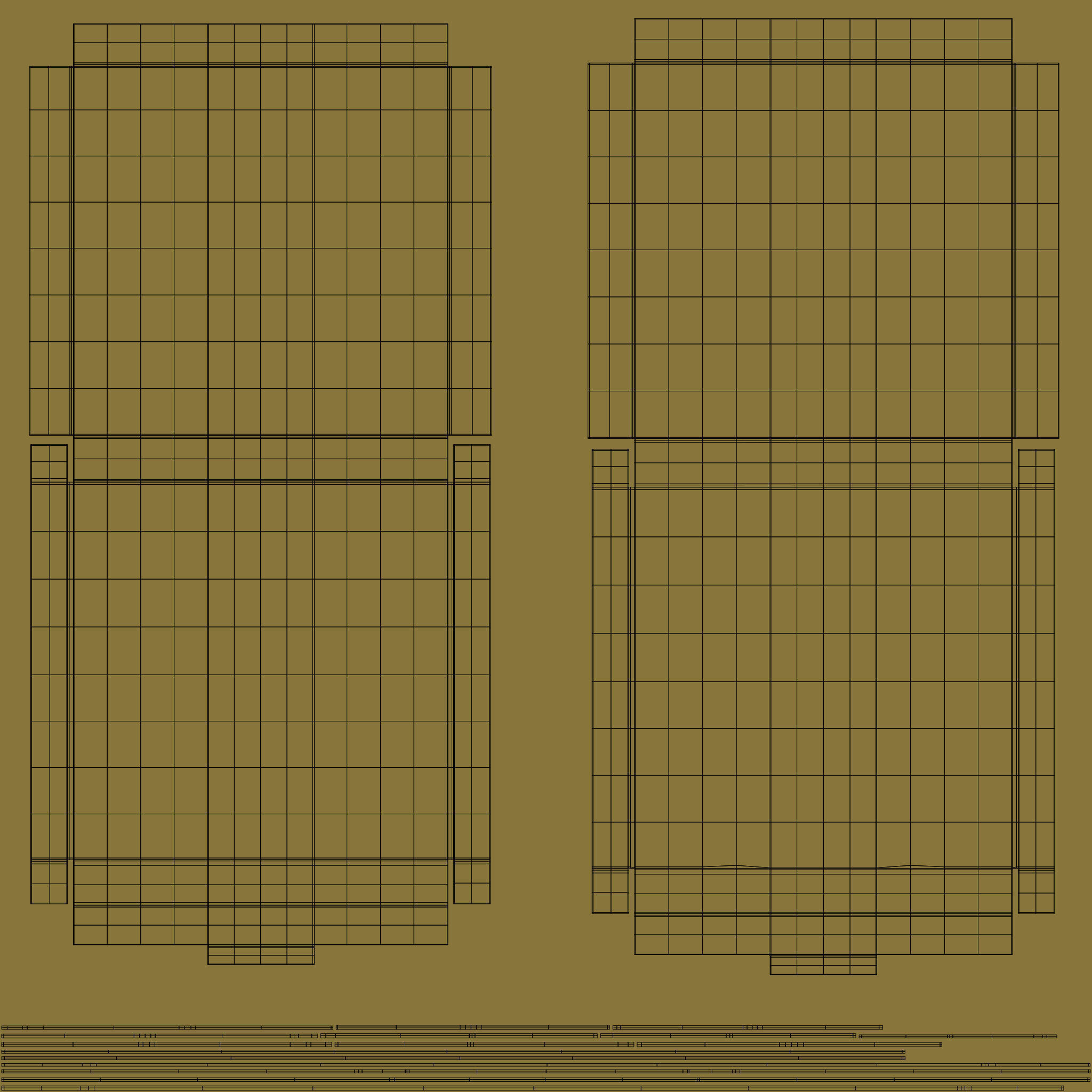 4 inch Kraft Paper Full Open Pizza Box 3D model_20