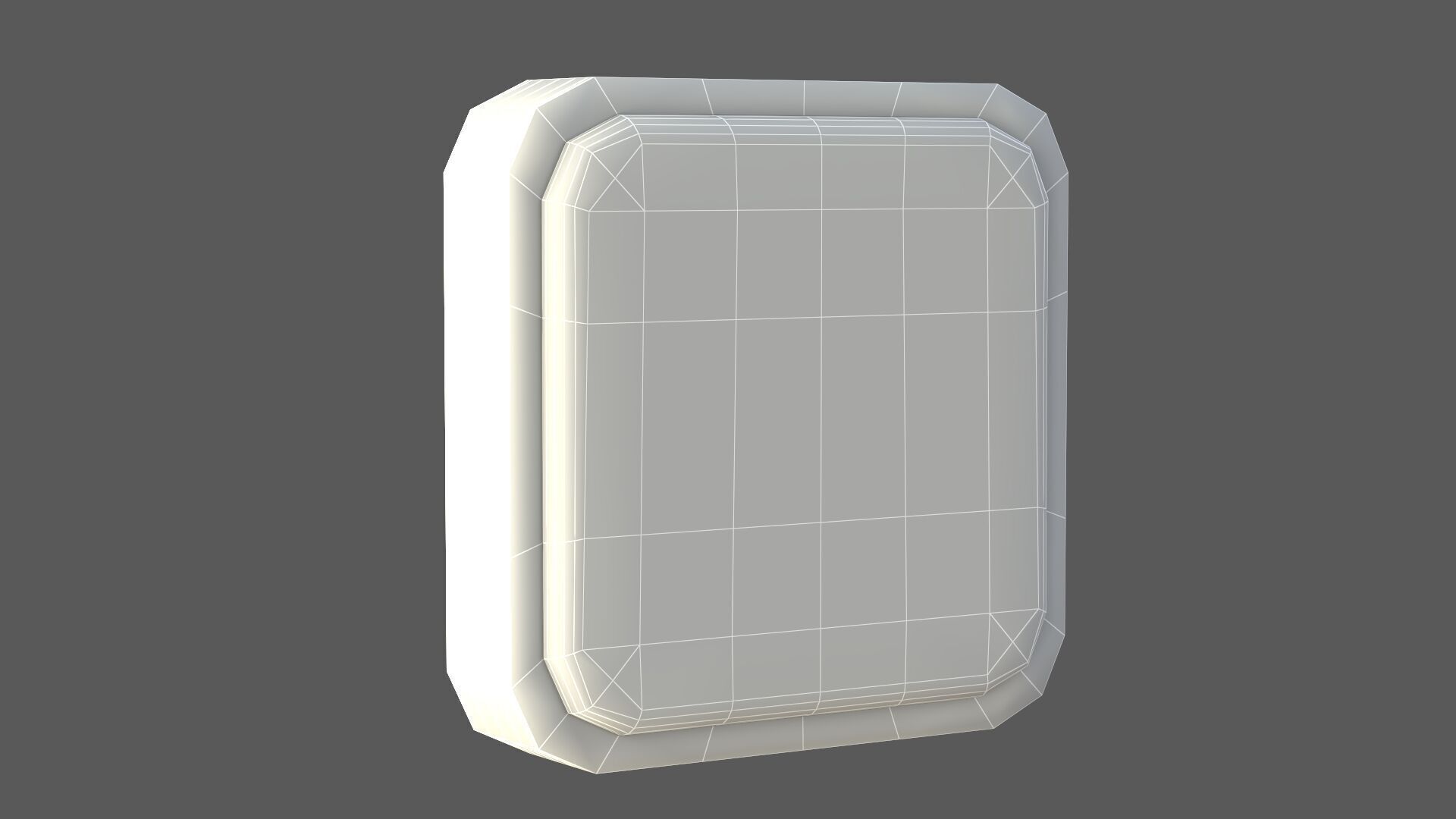 Japan Flage icon 3D model_12