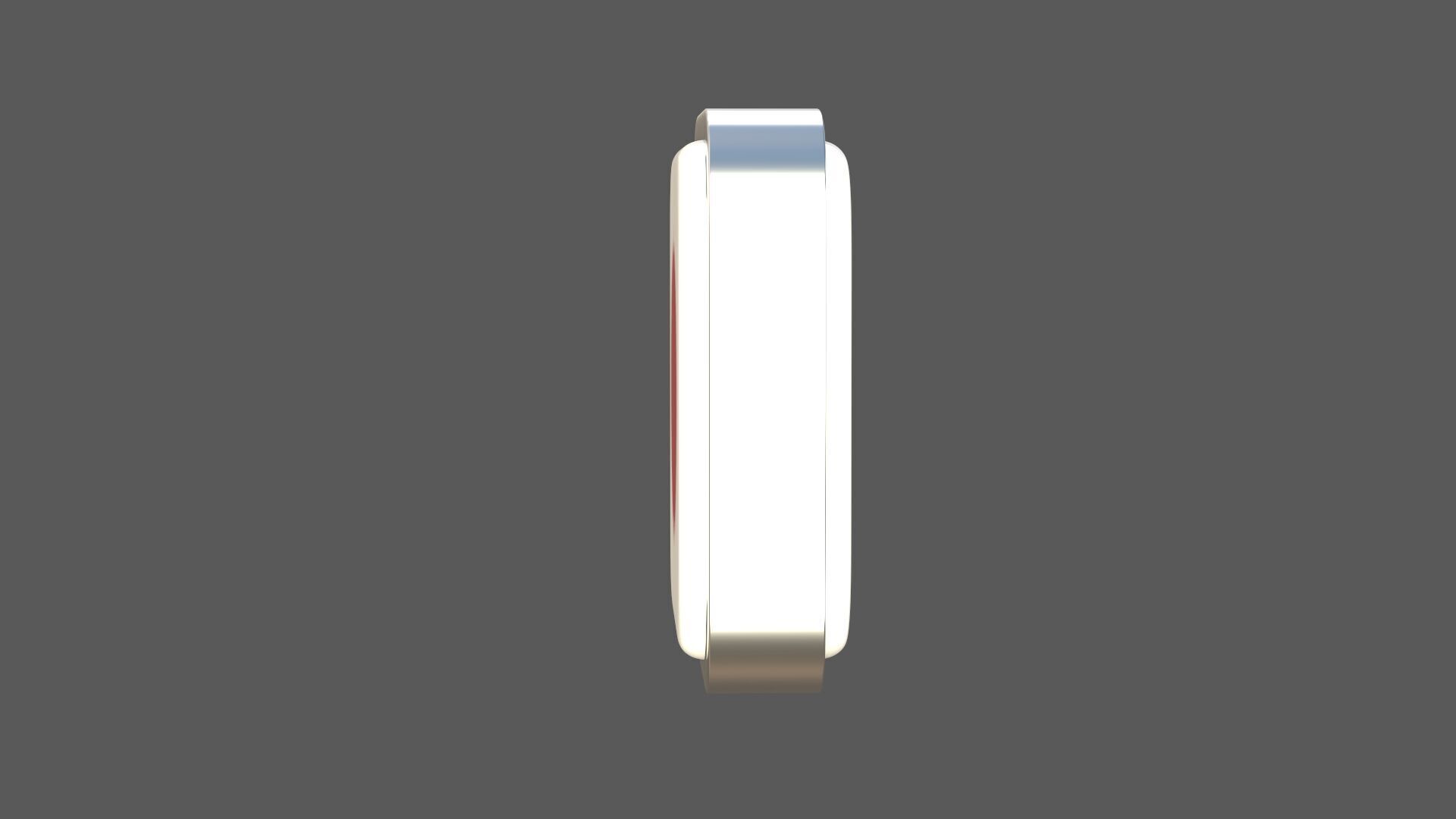 Japan Flage icon 3D model_5