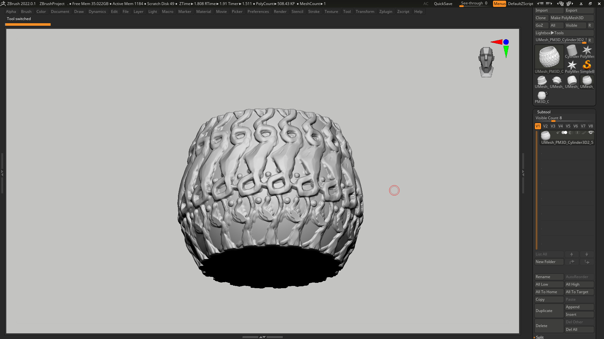 vase 3d print 396 3D print model_7