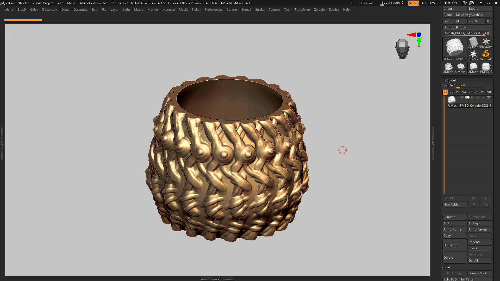 vase 3d print 395  3D print model_7