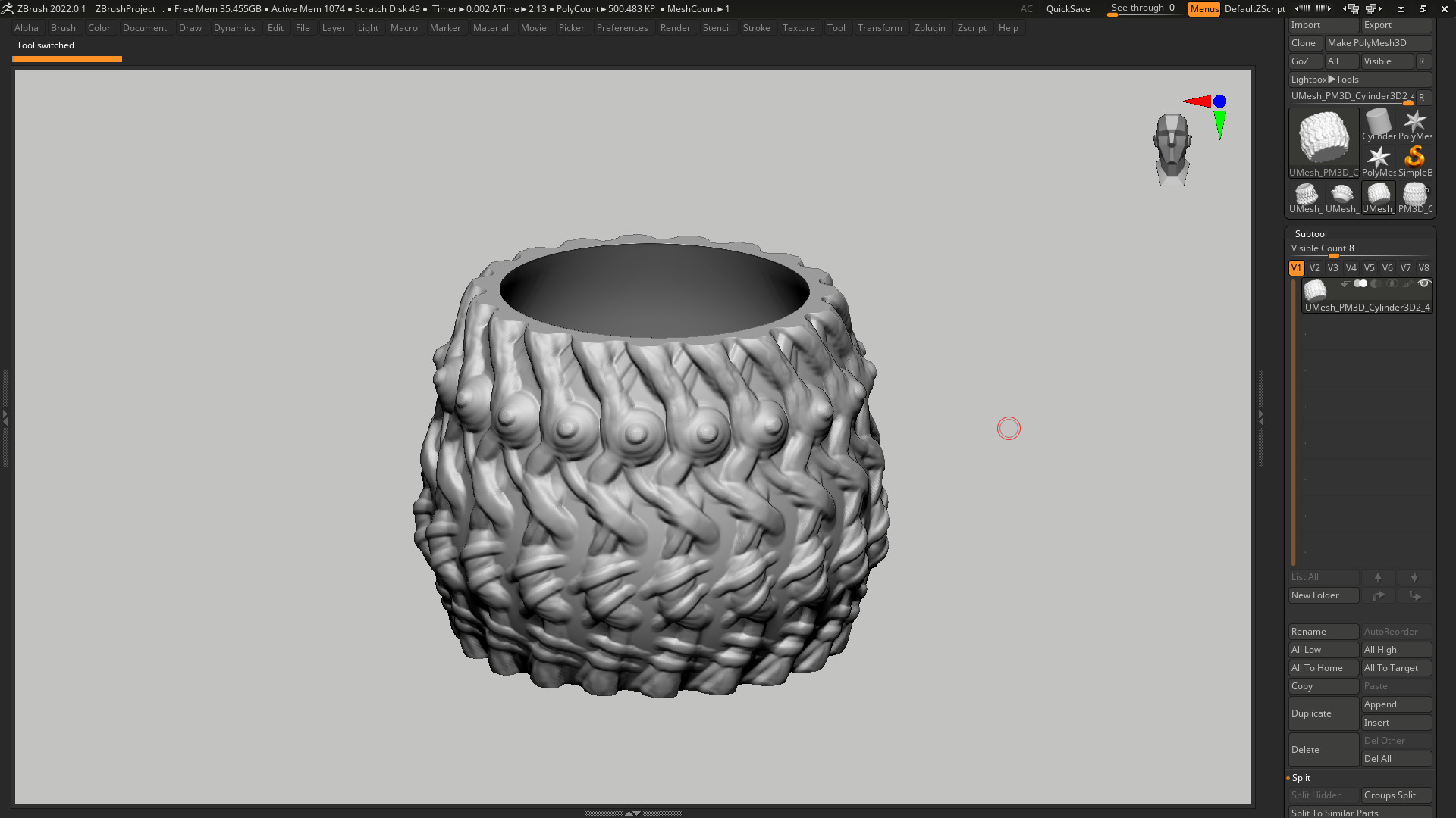 vase 3d print 395  3D print model_3