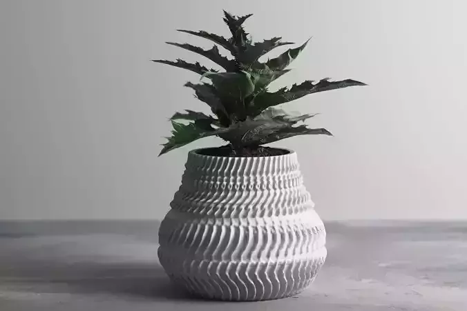 vase 3d print 393 
