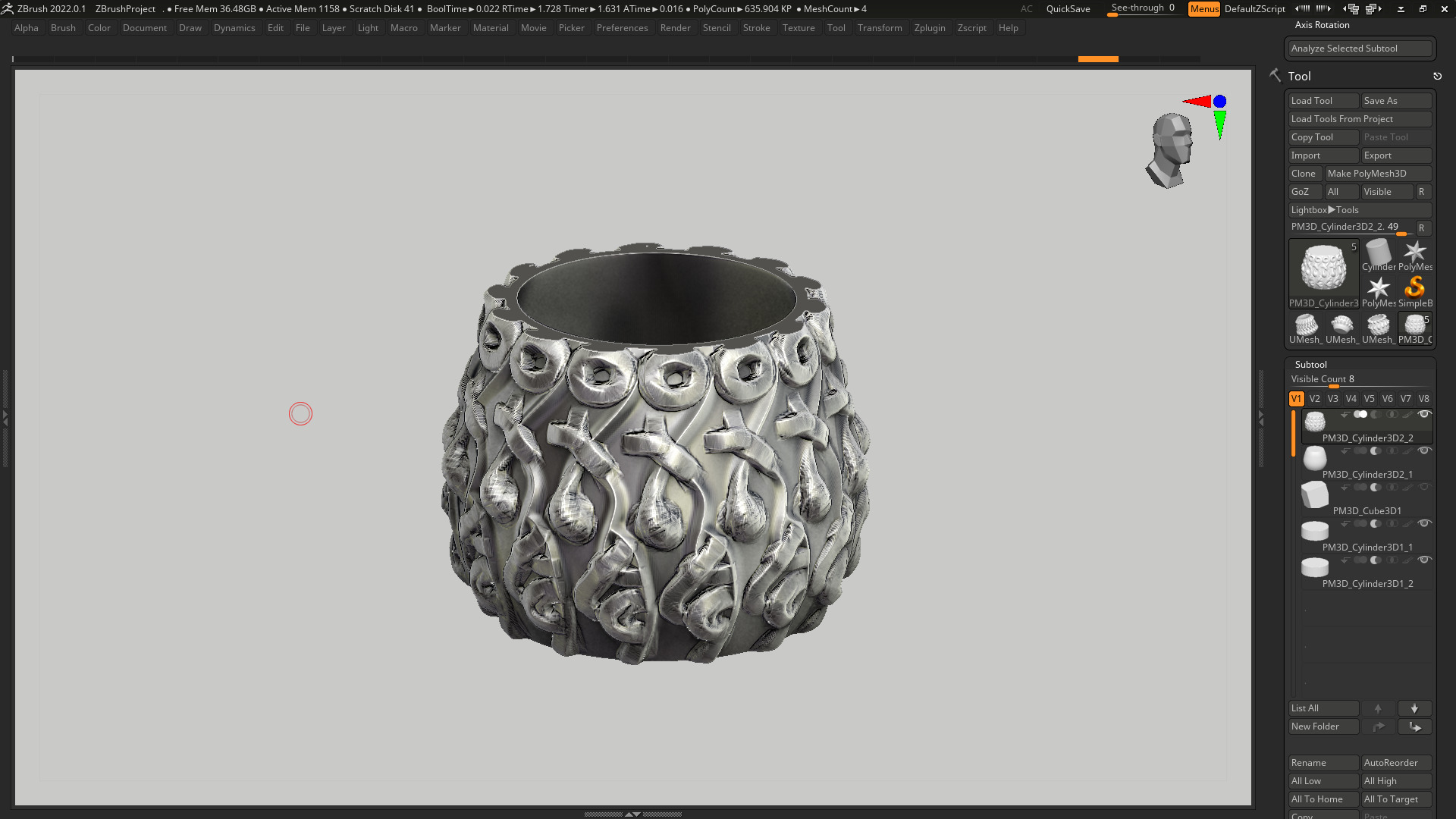 vase 3d print 390  3D print model_4