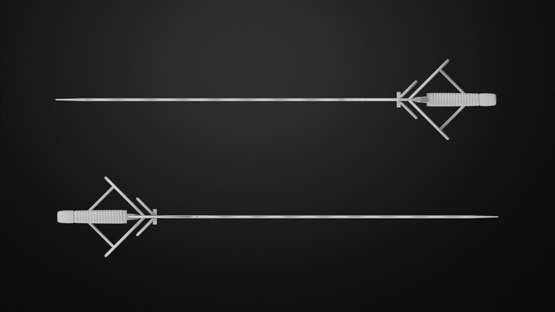 Weapons Encyclopedia 089 Flamberg 3D print model_3