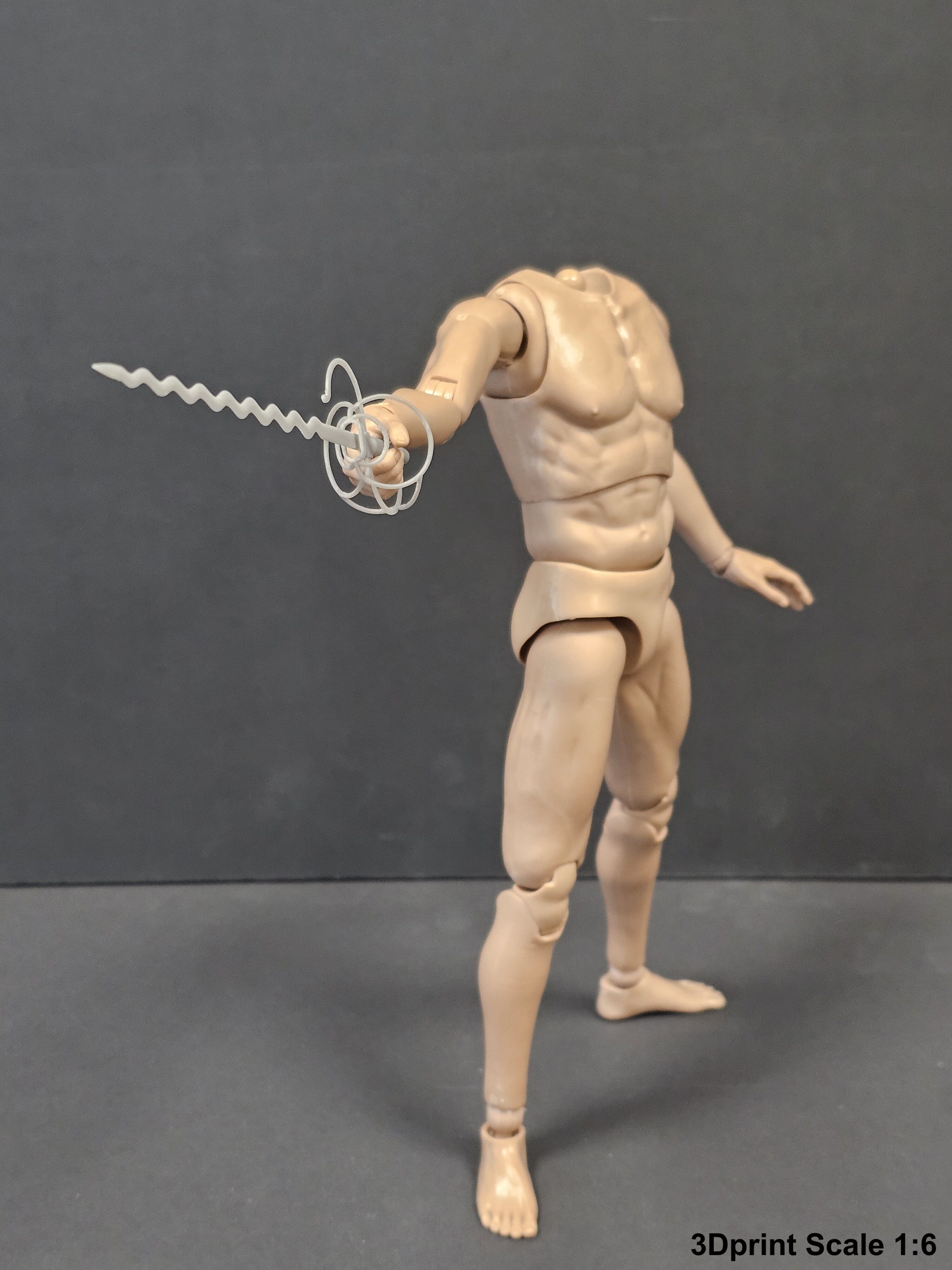 Weapons Encyclopedia 089 Flamberg 3D print model_10