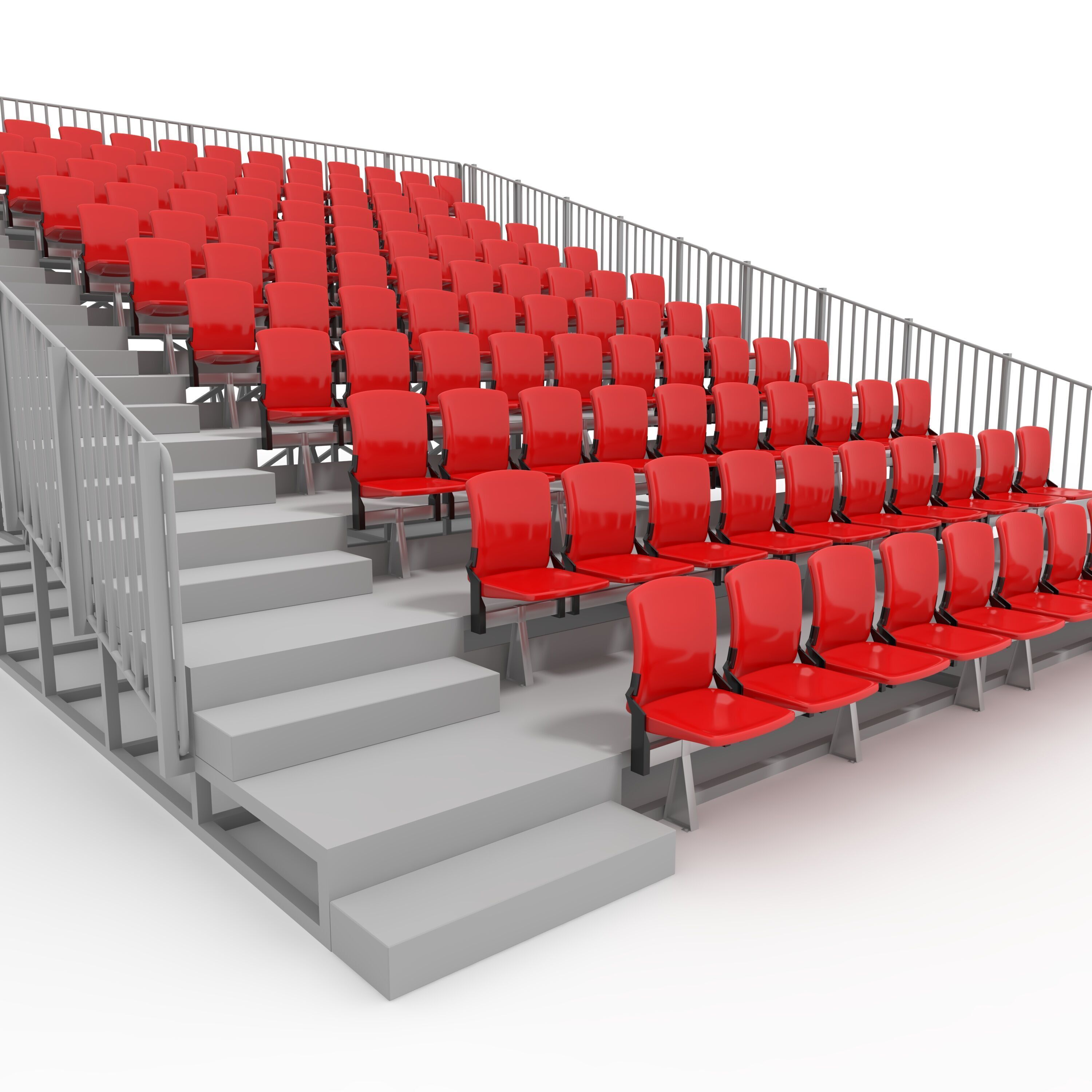 Bleachers 32 3D model_16