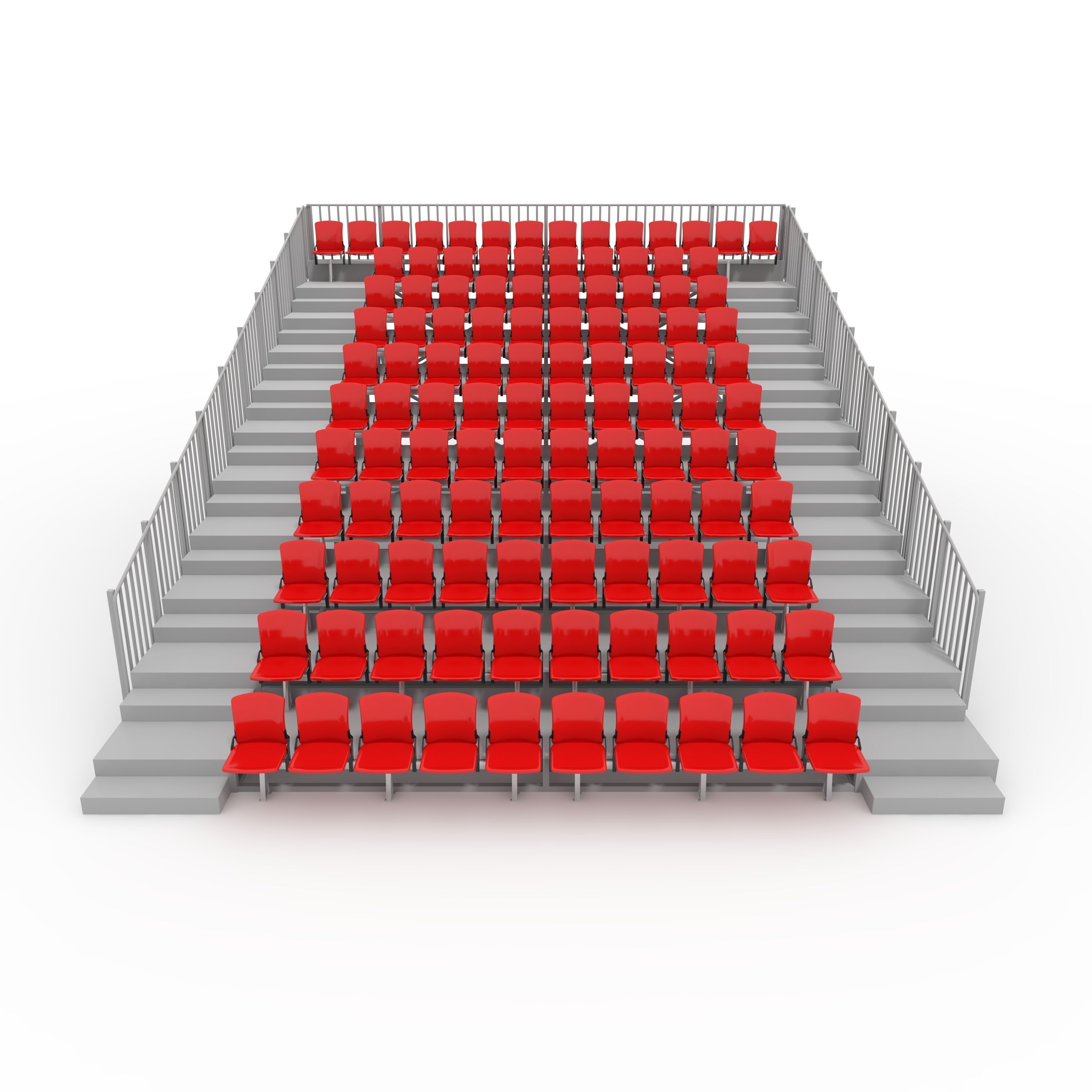 Bleachers 32 3D model_2
