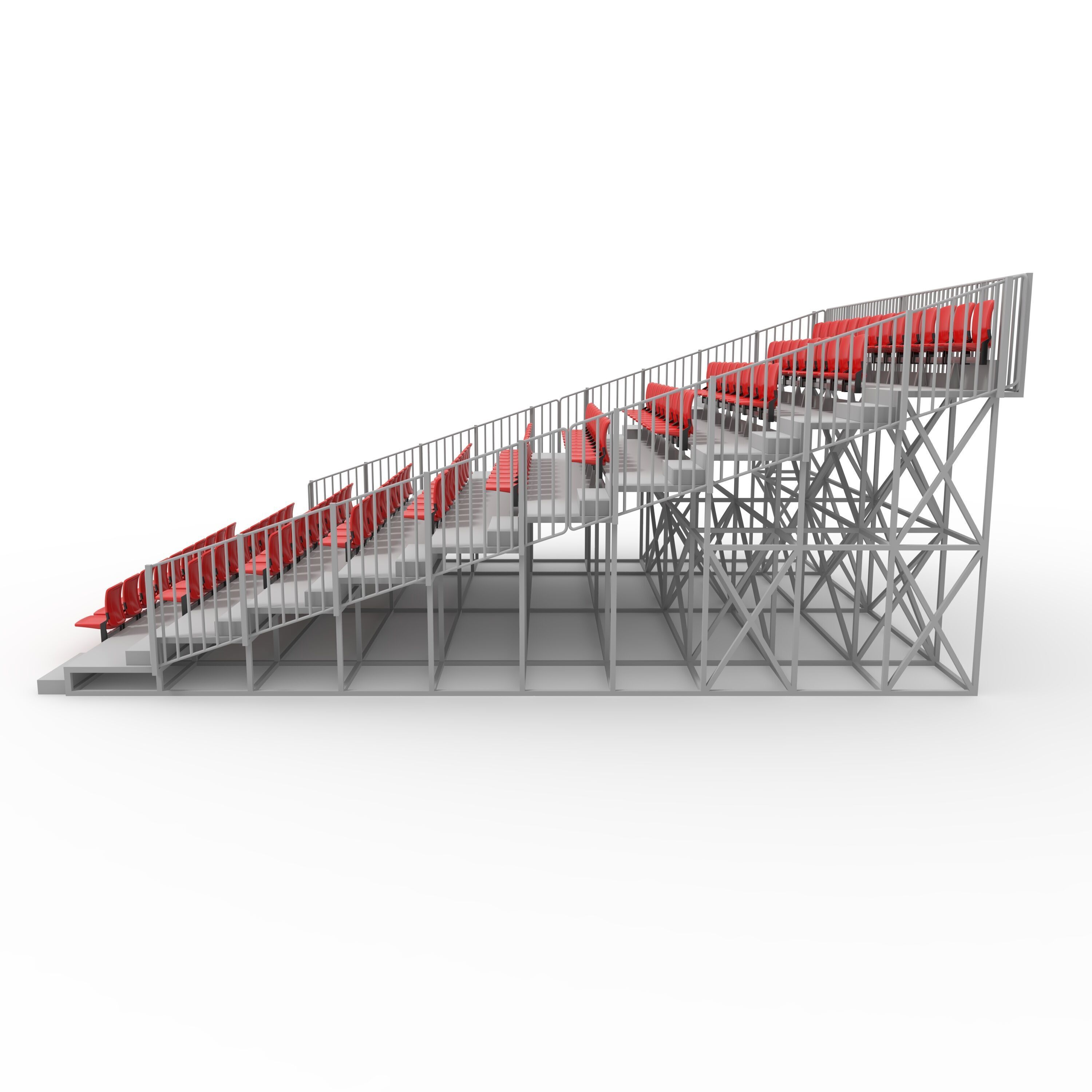 Bleachers 32 3D model_12