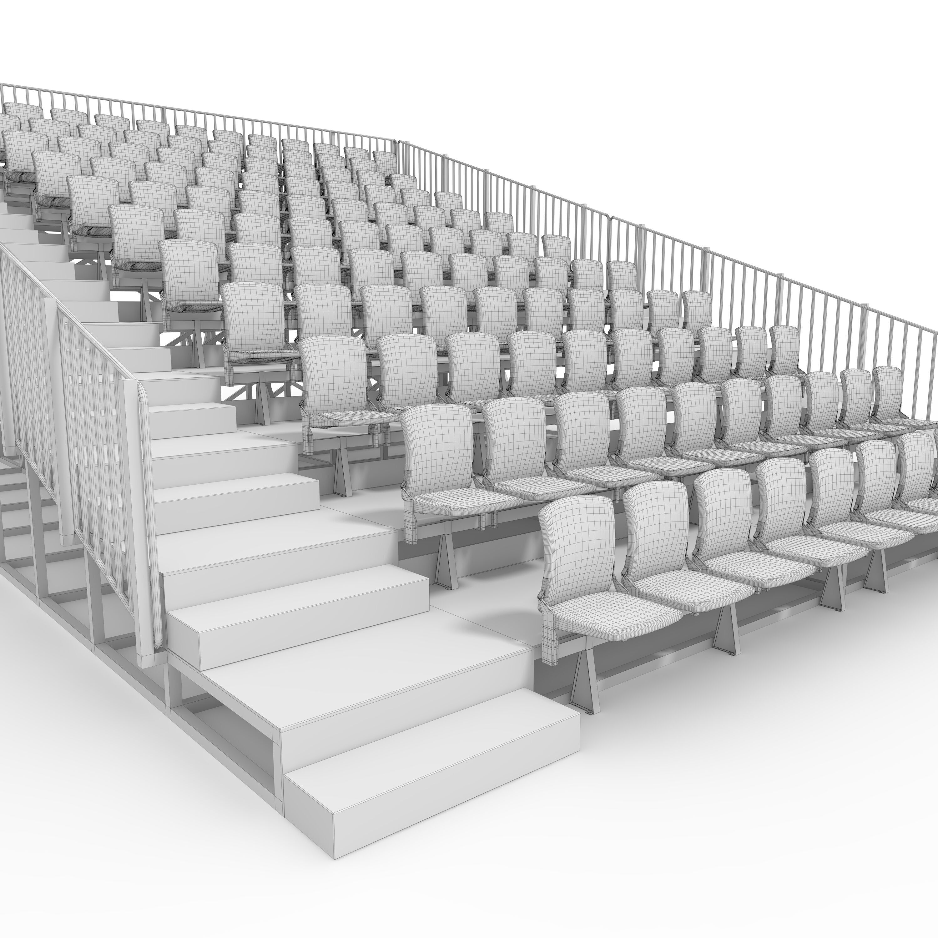 Bleachers 32 3D model_17