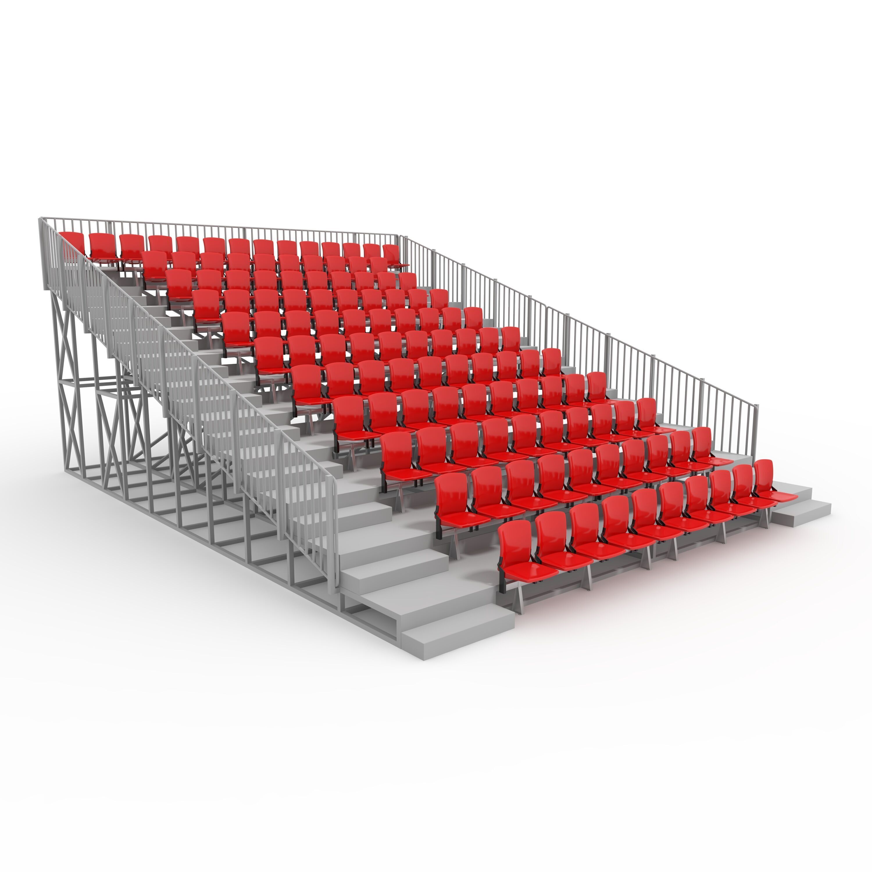 Bleachers 32 3D model_8