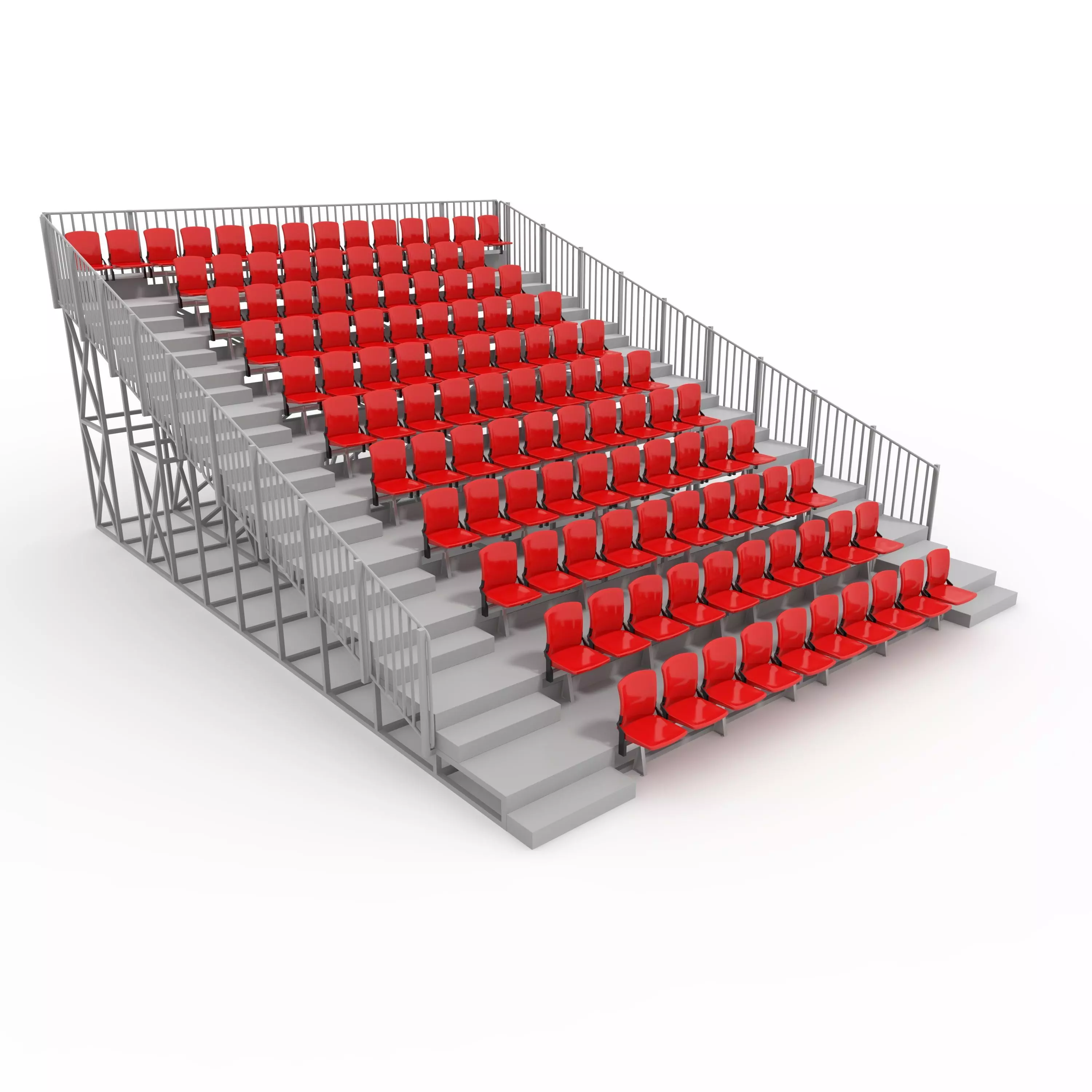 Bleachers 32 3D model_0