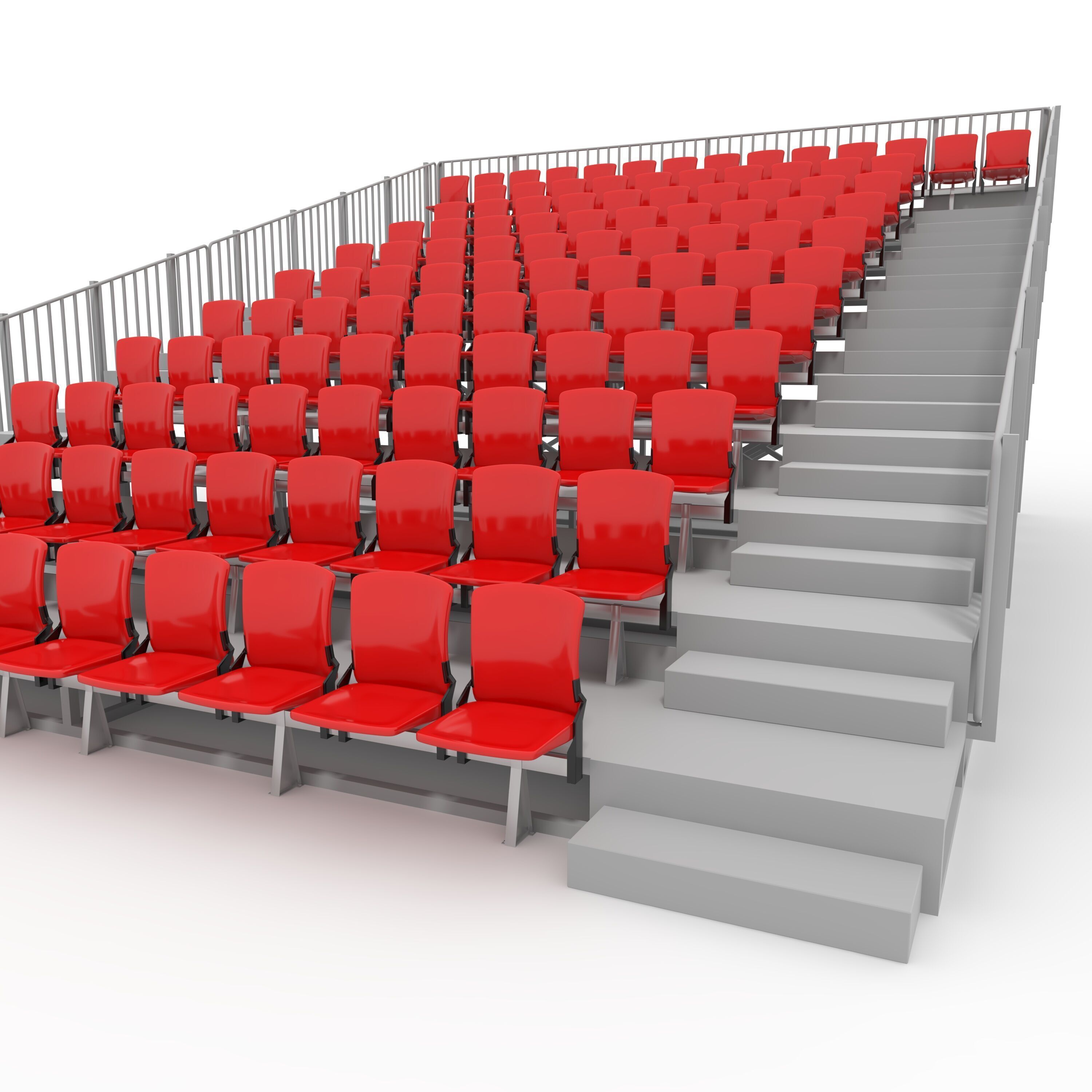 Bleachers 32 3D model_22
