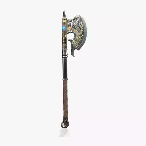 Fantasy Weapon Axe V03