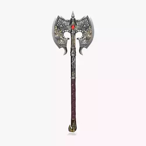 Fantasy Weapon Axe V04