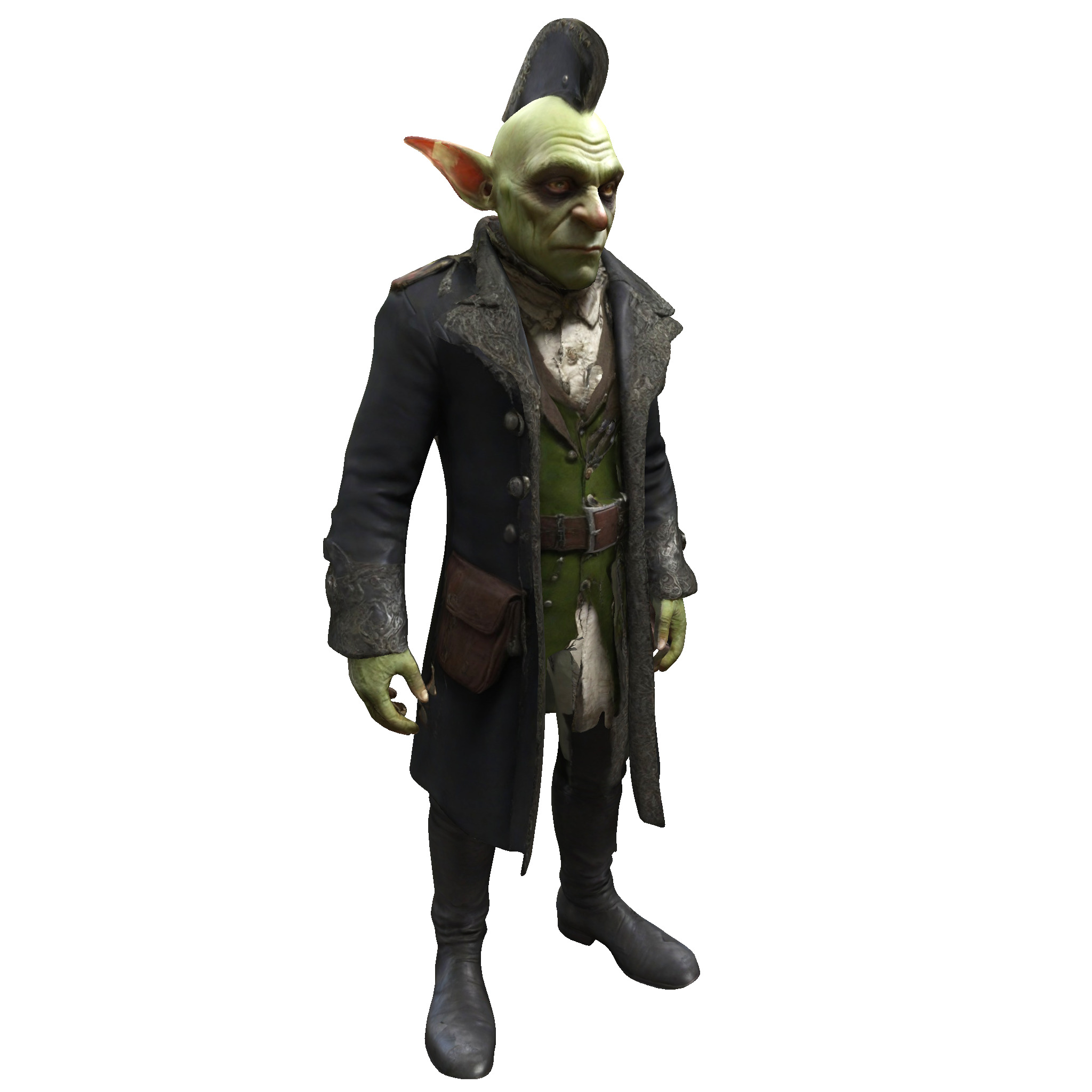 Goblin Dandy Figurine 3D print model_1