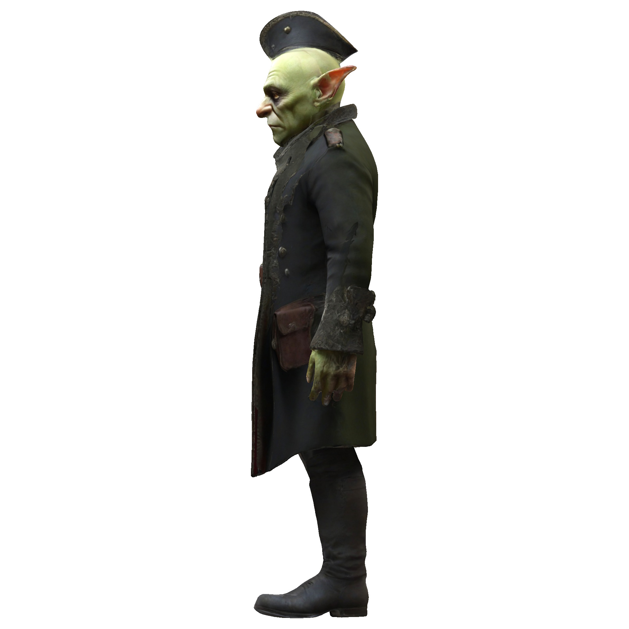 Goblin Dandy Figurine 3D print model_5