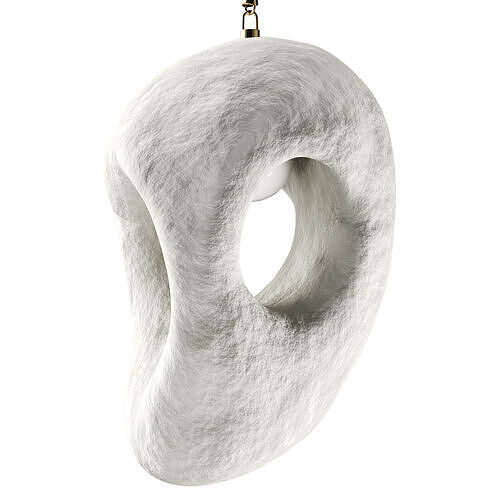 Fertility Form illuminated sculpture Low-poly 3D model